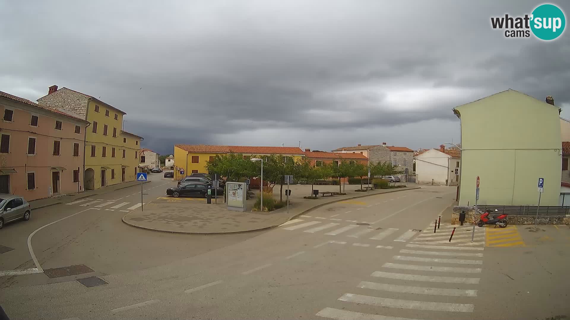 Bale, webcam de la plaza La Musa – Istria – Croacia
