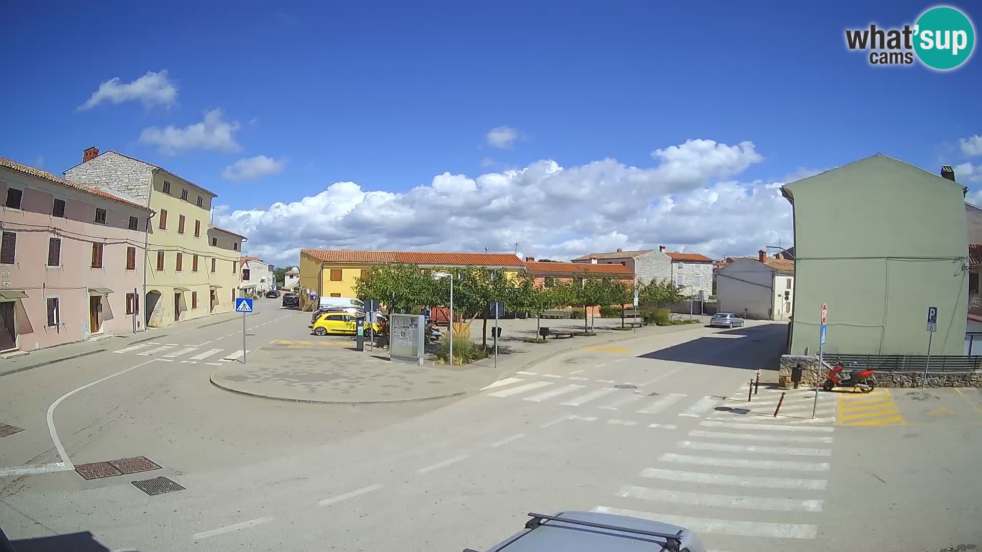 Bale, webcam de la plaza La Musa – Istria – Croacia