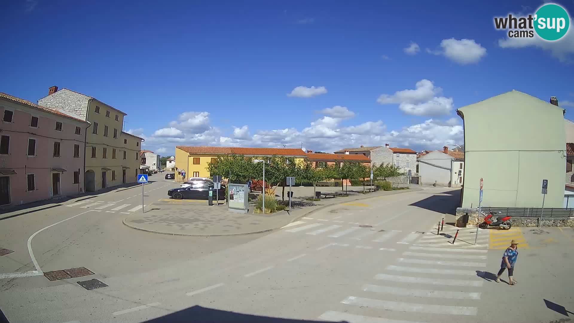 Bale Trg La Musa webcam – Istria – Croatia