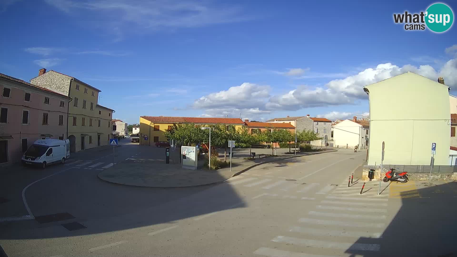 Bale Trg La Musa webcam – Istria – Croatia