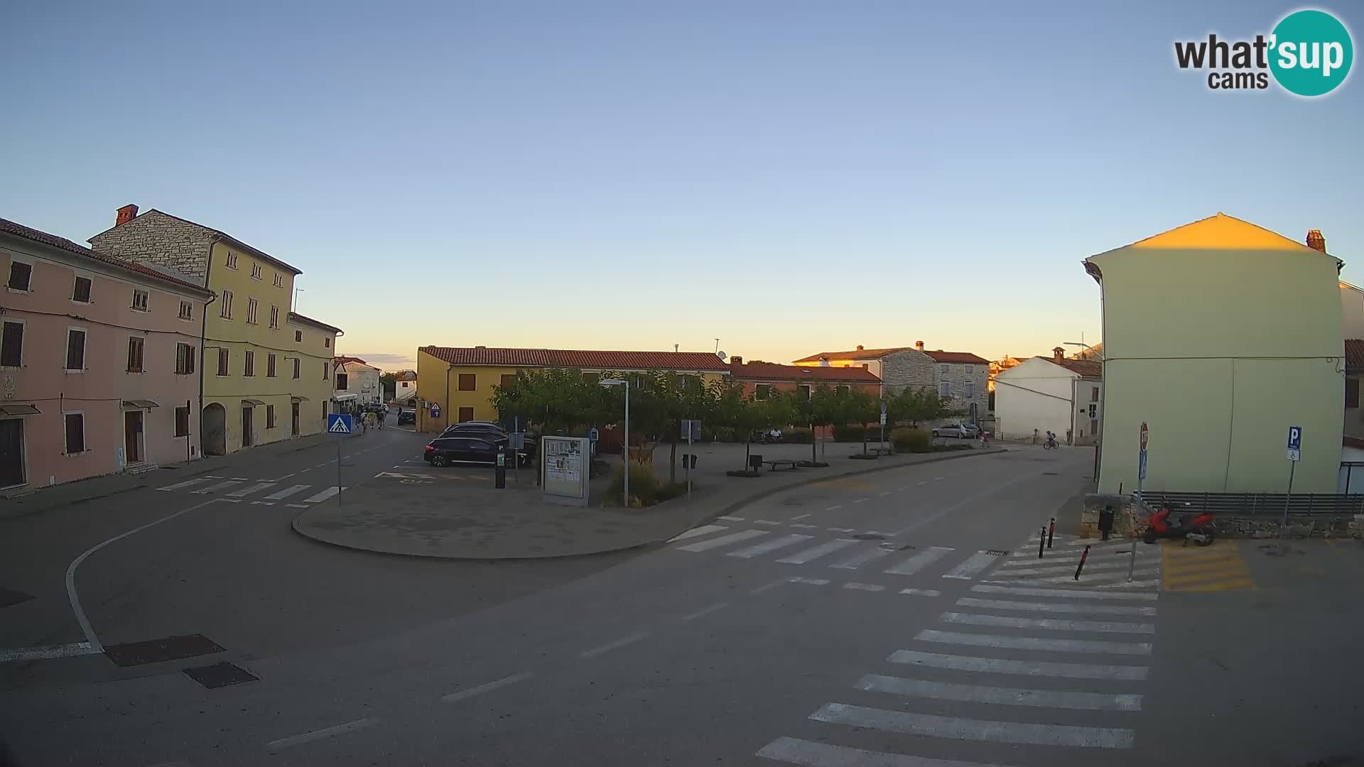 Bale Trg La Musa spletna kamera – Istra – Hrvaška
