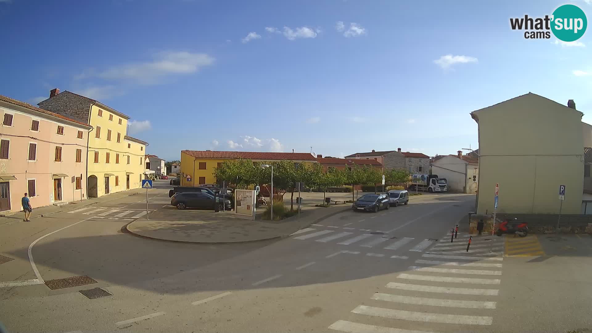 Bale Trg La Musa webcam – Istria – Croatia