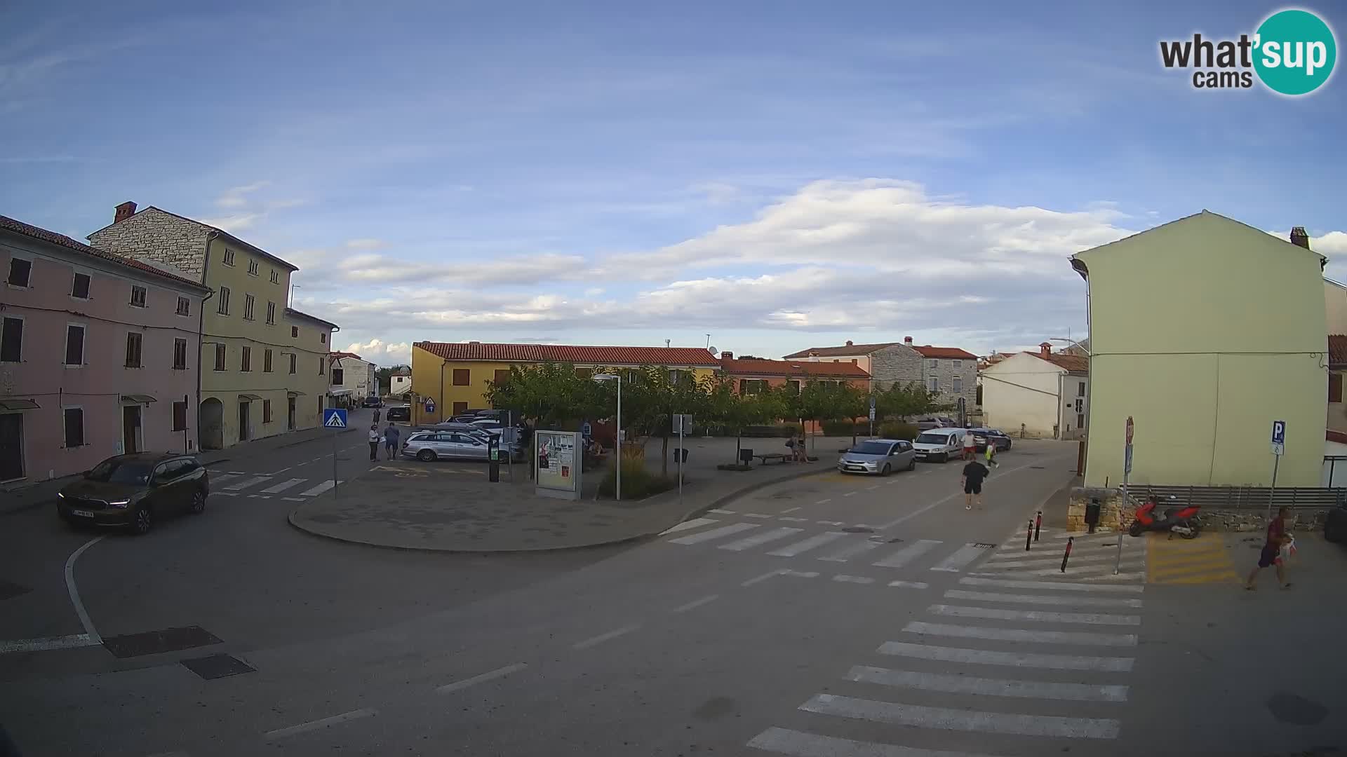 Bale Trg La Musa webcam – Istria – Croatia