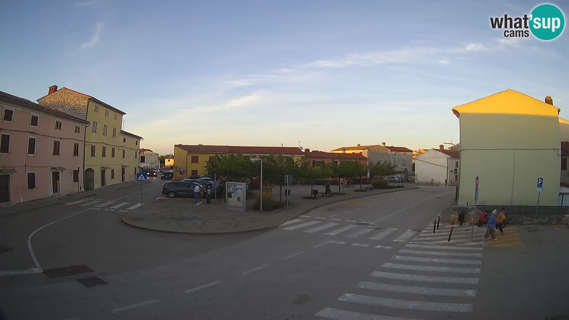 Bale Trg La Musa spletna kamera – Istra – Hrvaška