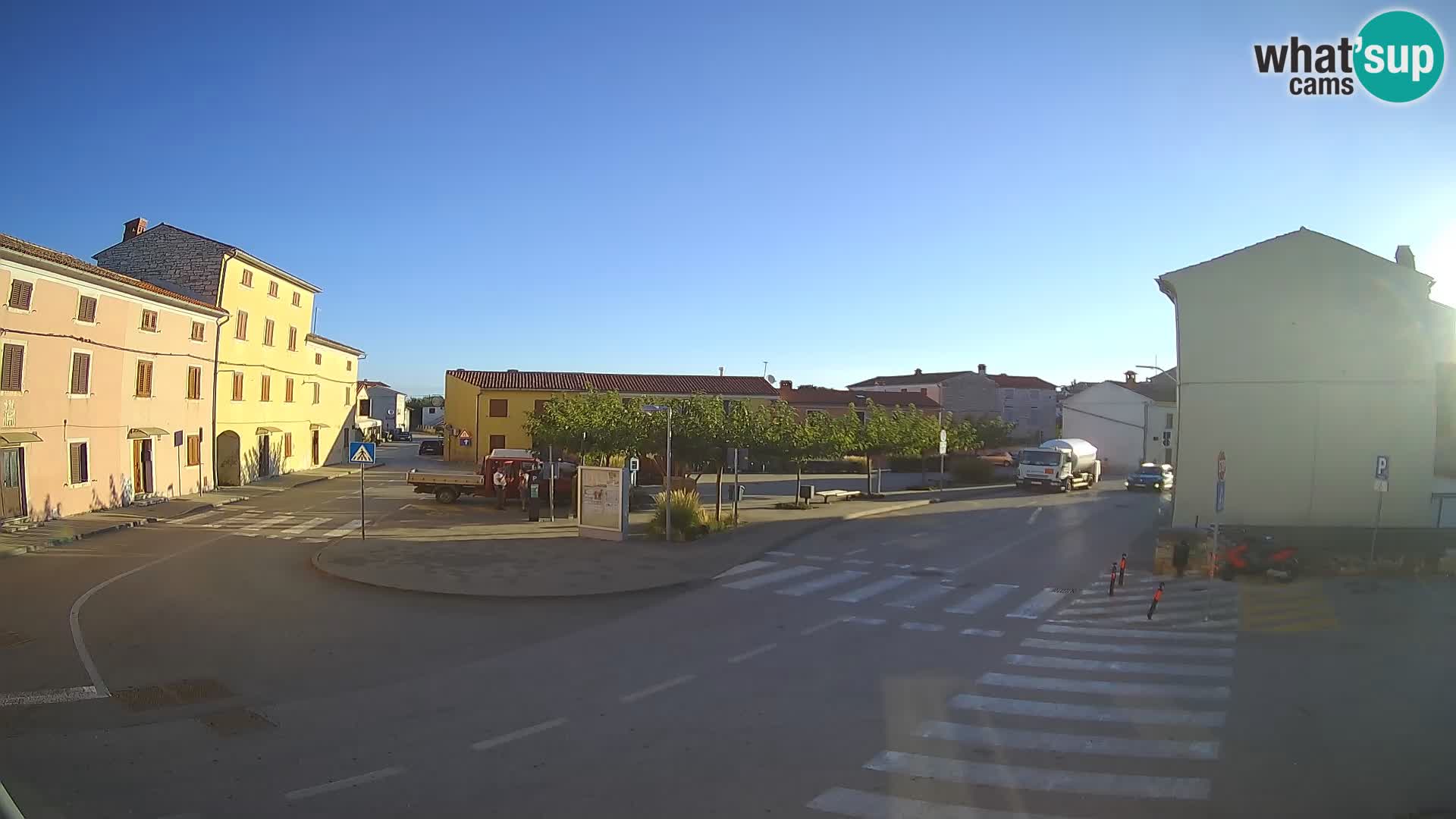 Bale Trg La Musa spletna kamera – Istra – Hrvaška