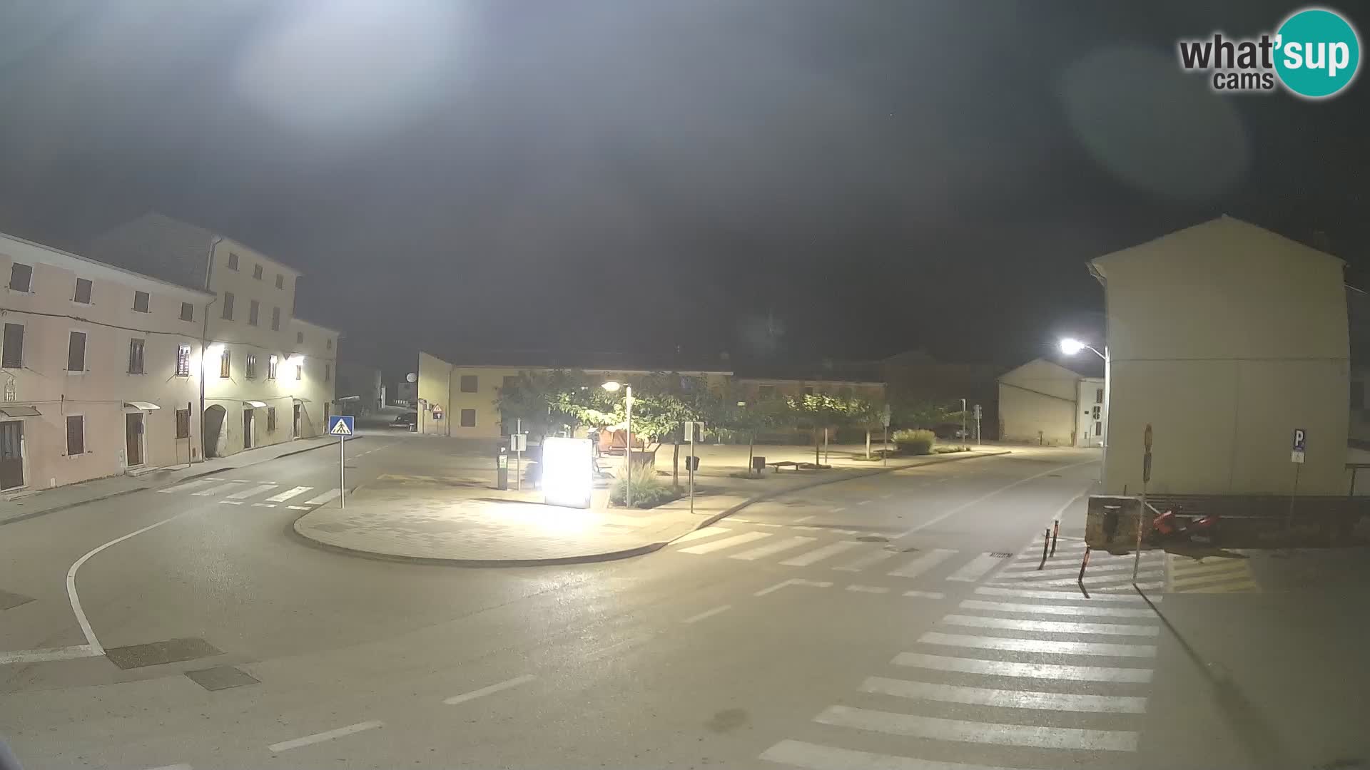 Bale, webcam de la place La Musa – Istrie – Croatie