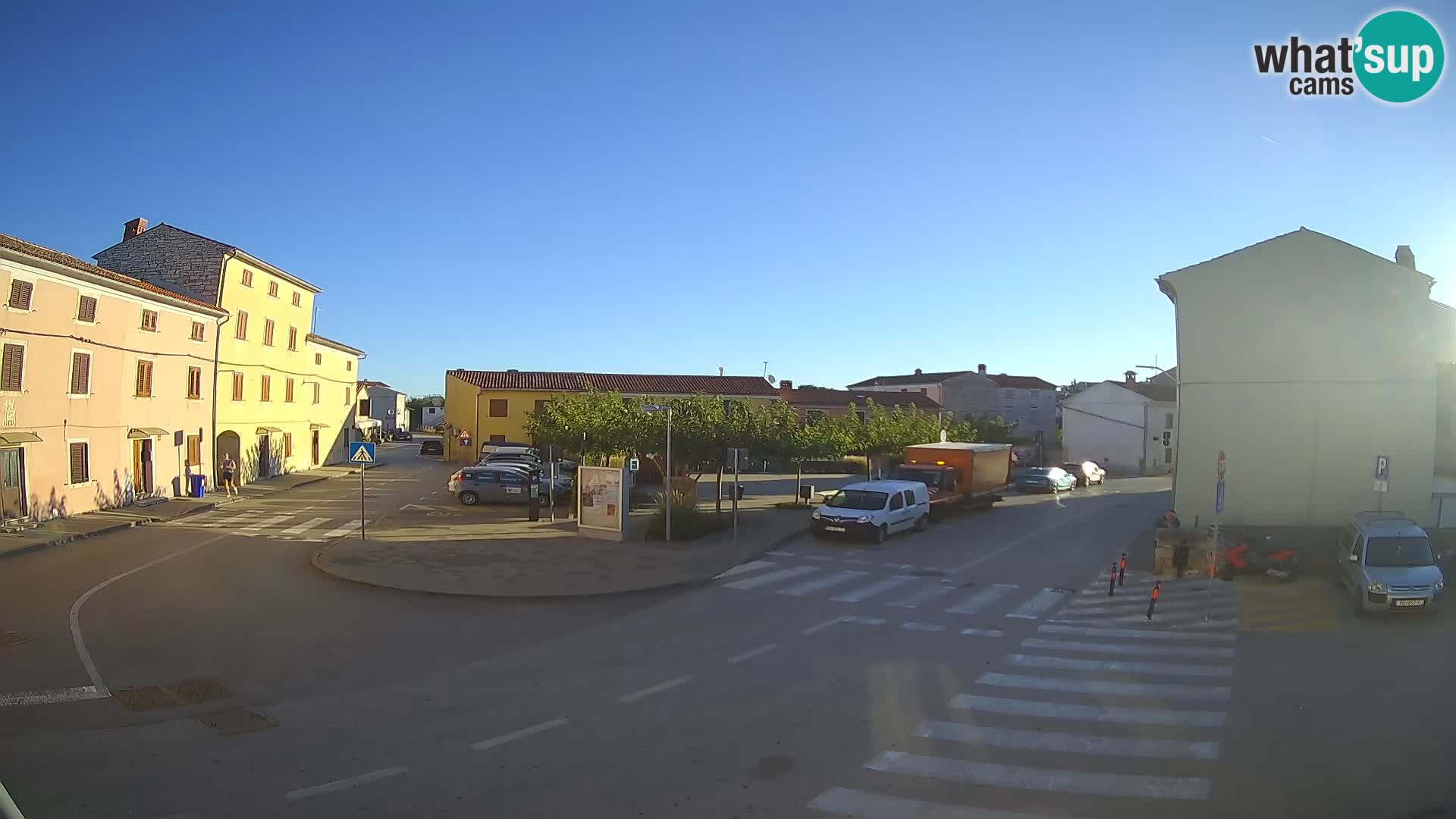 Bale Trg La Musa spletna kamera – Istra – Hrvaška