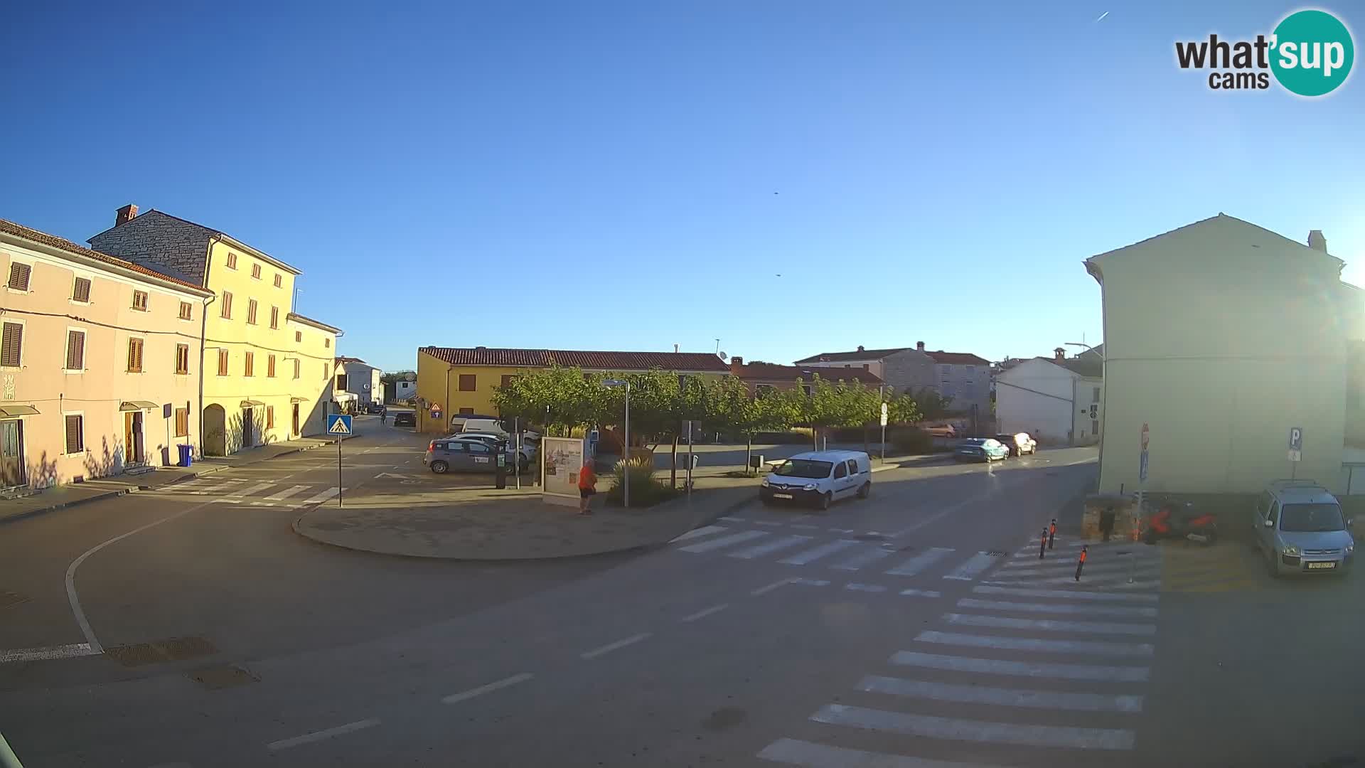 Webcam Valle, piazza La Musa – Istria – Croazia