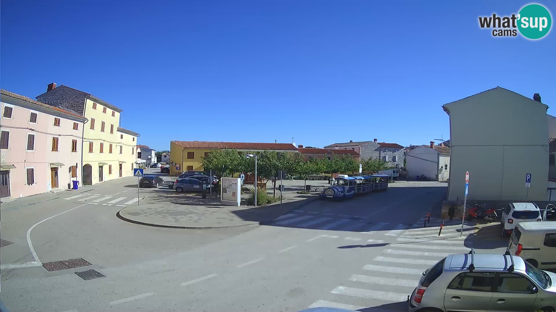 Bale, webcam de la plaza La Musa – Istria – Croacia