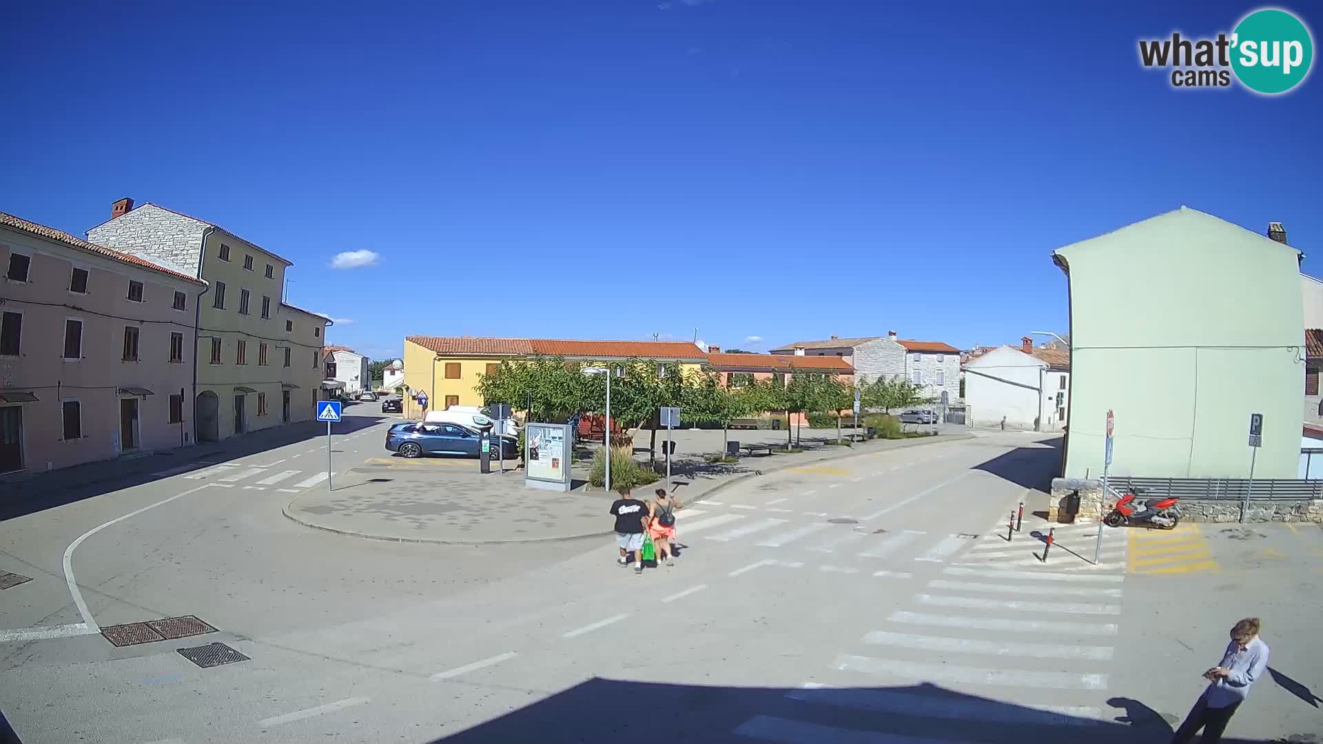 Bale Trg La Musa webcam – Istria – Croatia