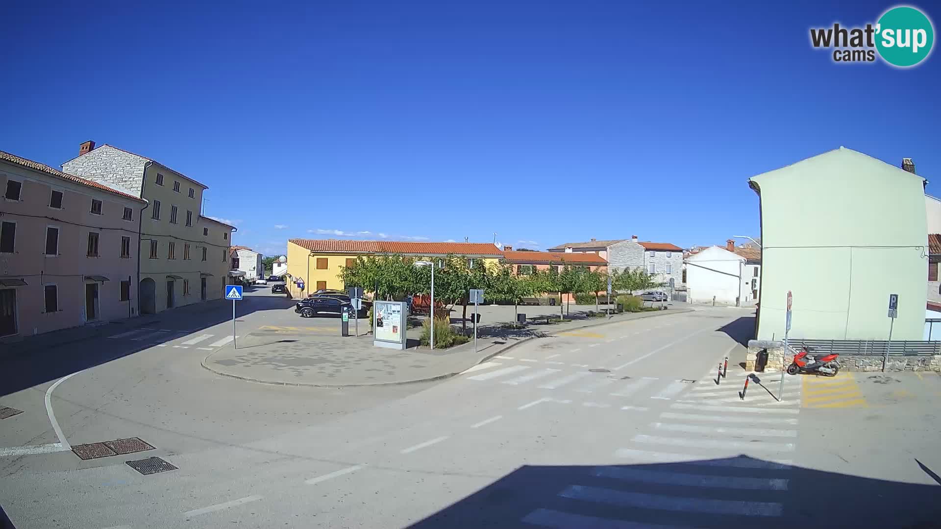 Bale Trg La Musa webcam – Istria – Croatia