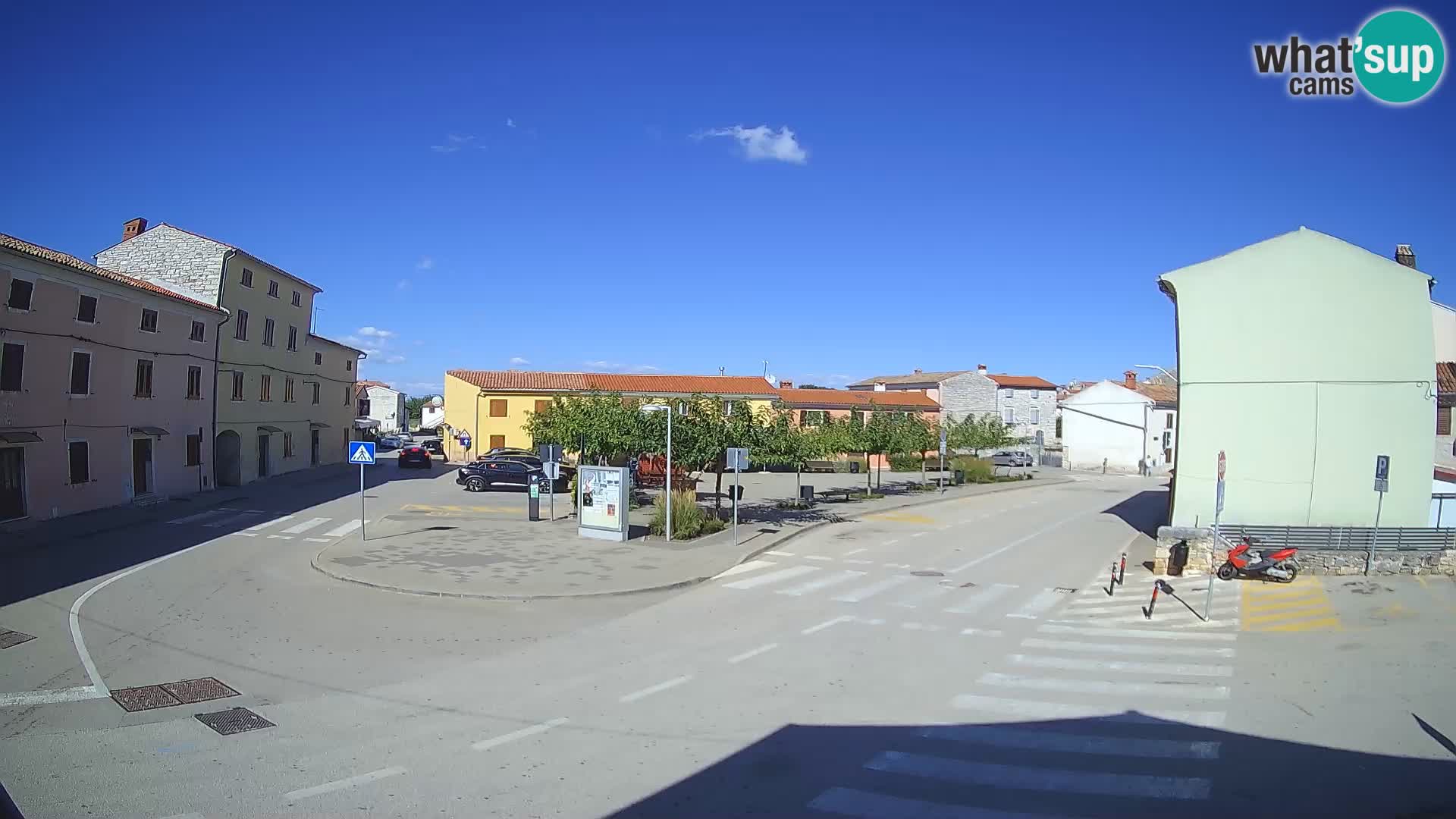 Bale Trg La Musa webcam – Istria – Croatia