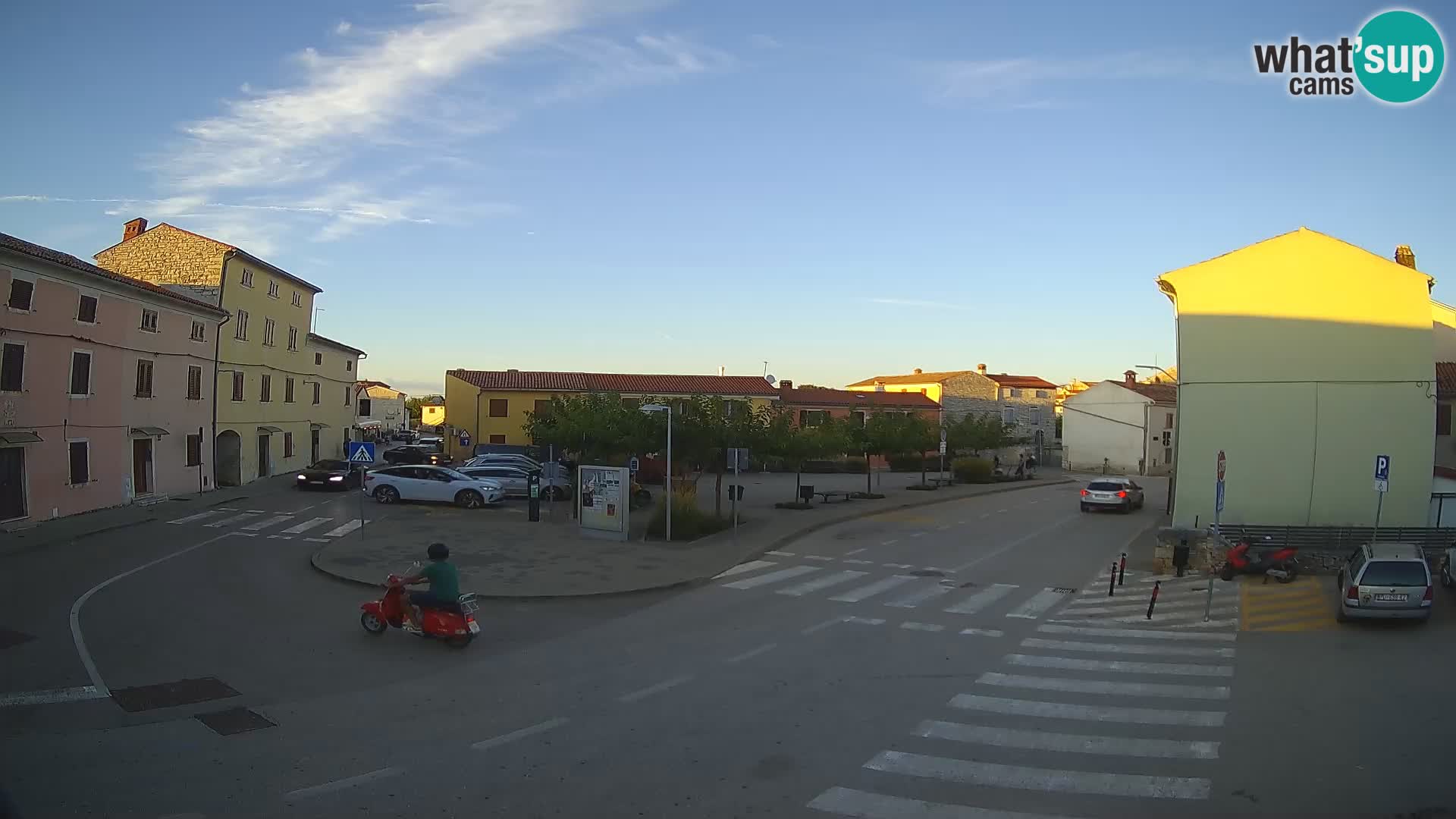 Bale Trg La Musa webcam – Istria – Croatia