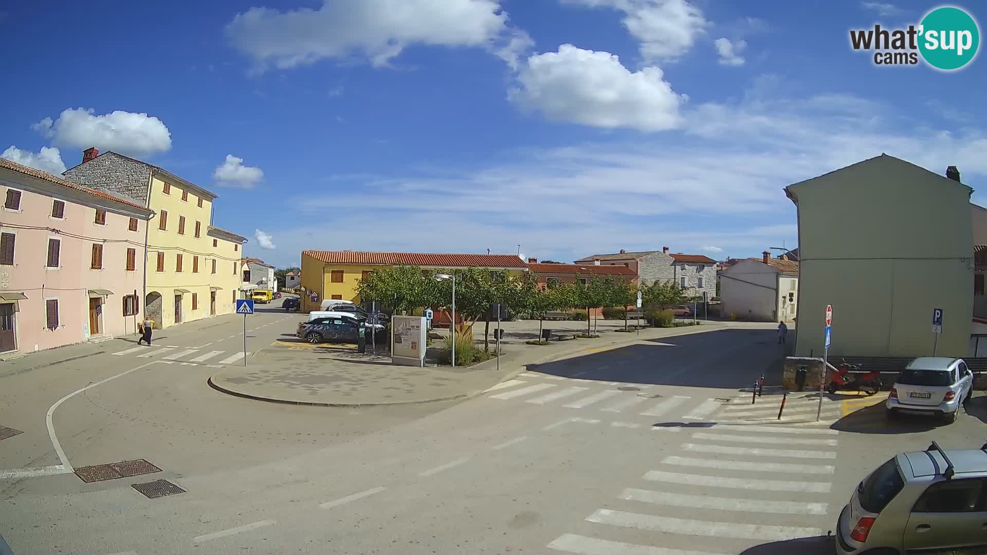 Bale Trg La Musa webcam – Istria – Croatia