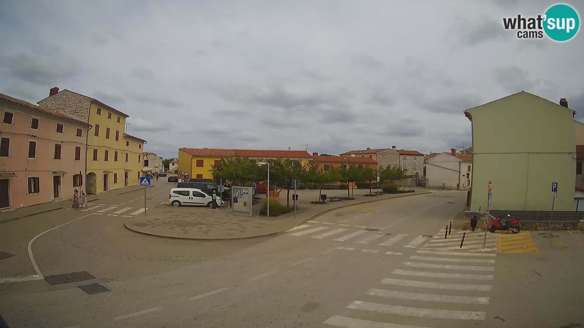 Bale Trg La Musa webcam – Istria – Croatia