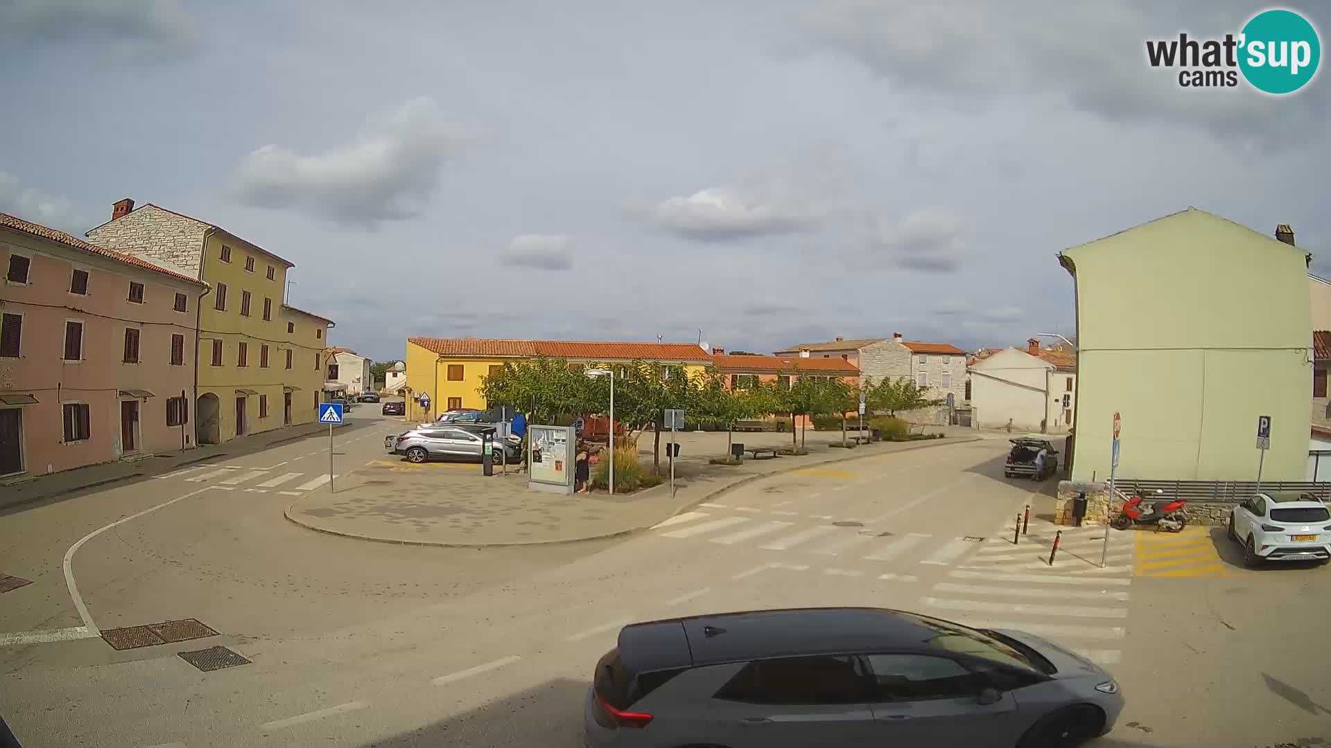 Bale Trg La Musa webcam – Istria – Croatia