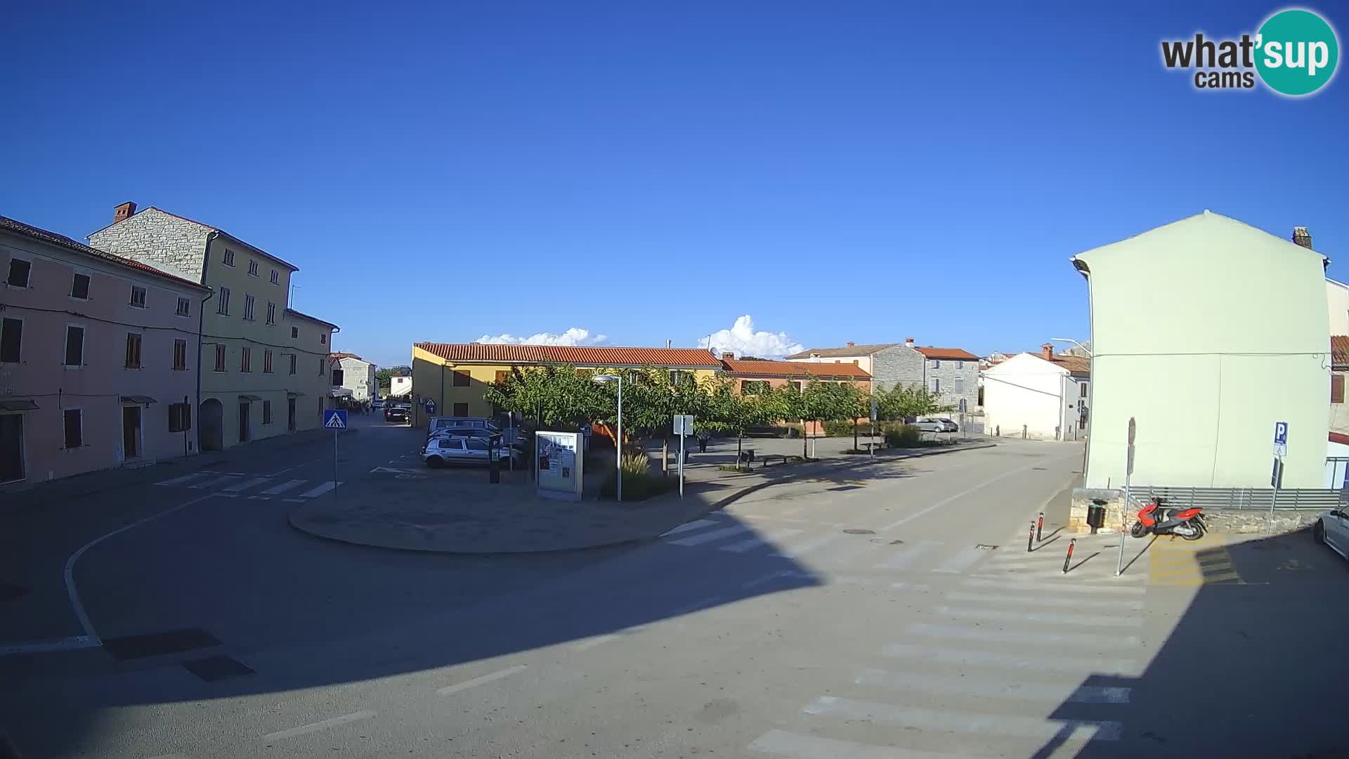 Bale Trg La Musa webcam – Istria – Croatia