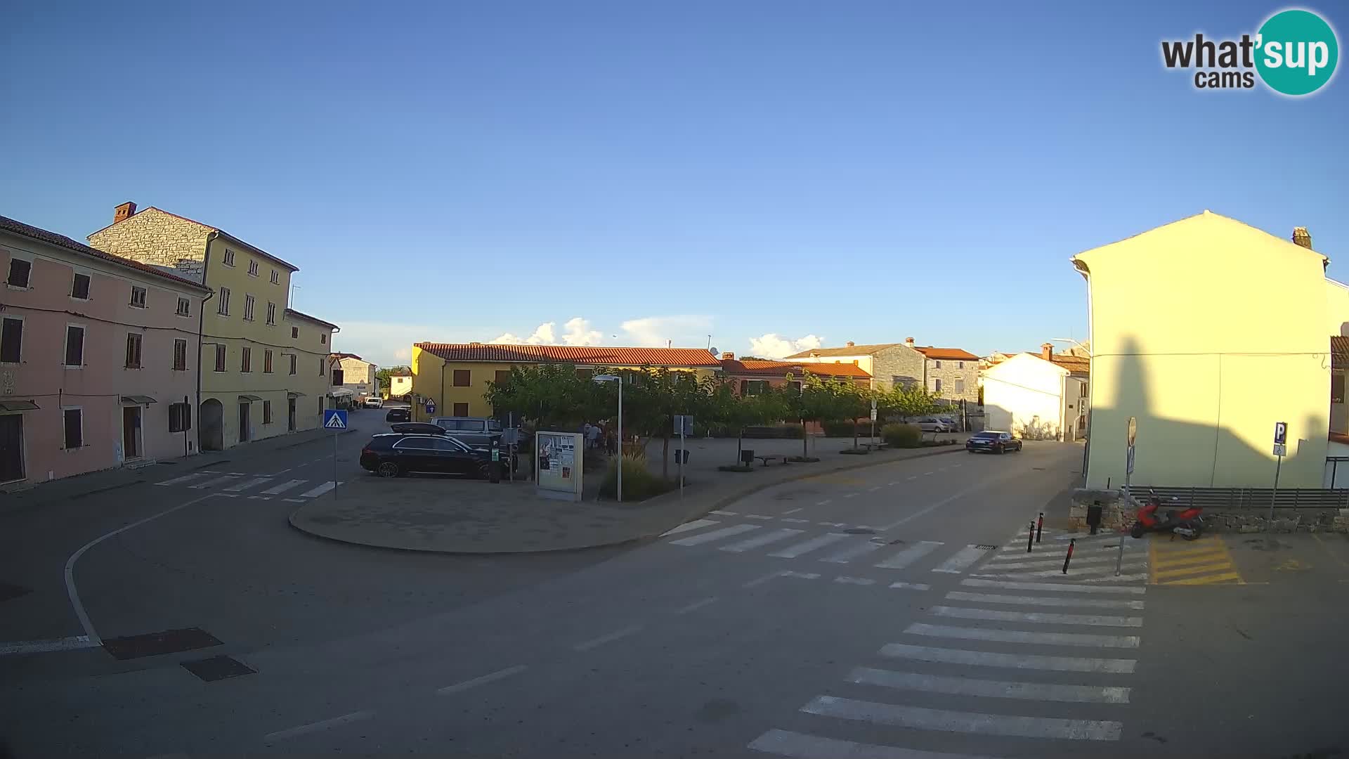 Bale Trg La Musa webcam – Istria – Croatia