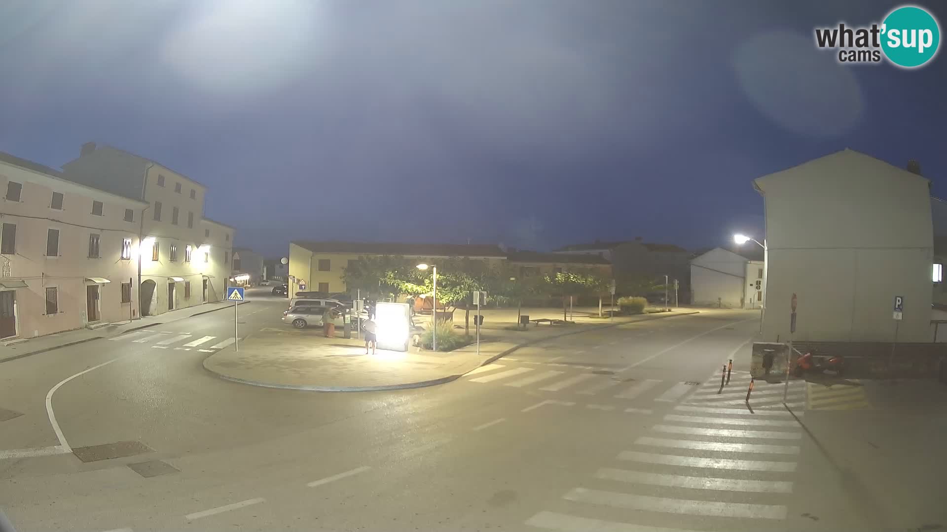 Bale, webcam de la plaza La Musa – Istria – Croacia