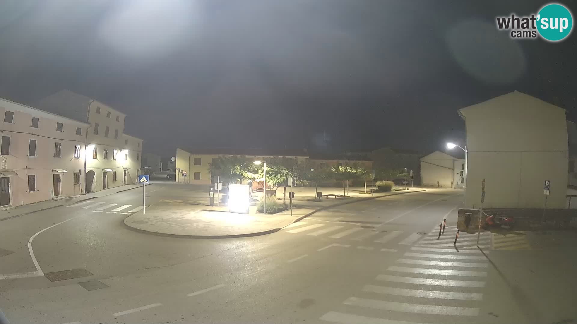 Bale, webcam de la plaza La Musa – Istria – Croacia
