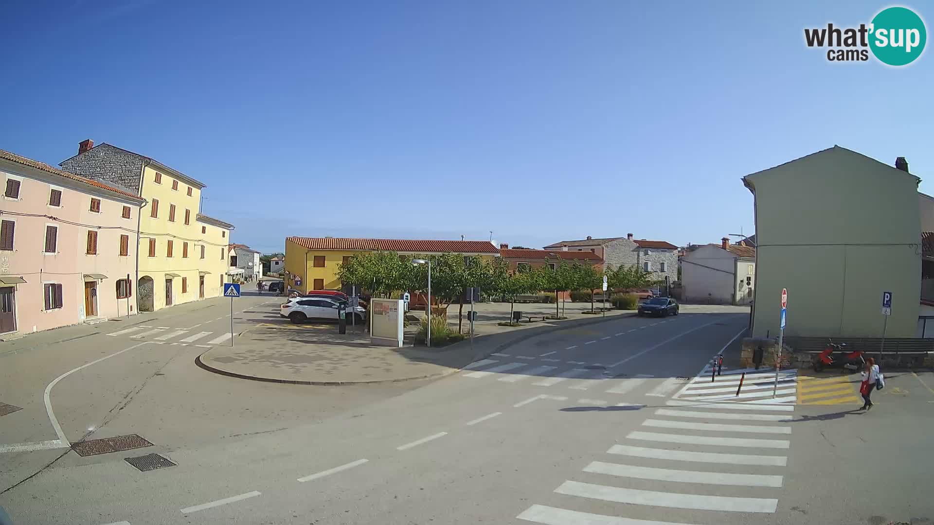 Bale Trg La Musa webcam – Istria – Croatia