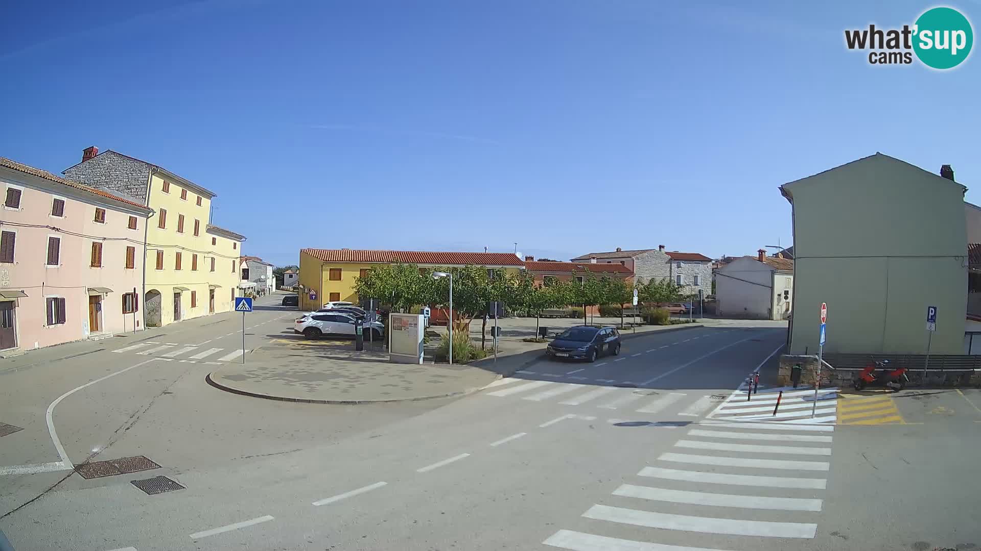 Bale Trg La Musa webcam – Istria – Croatia