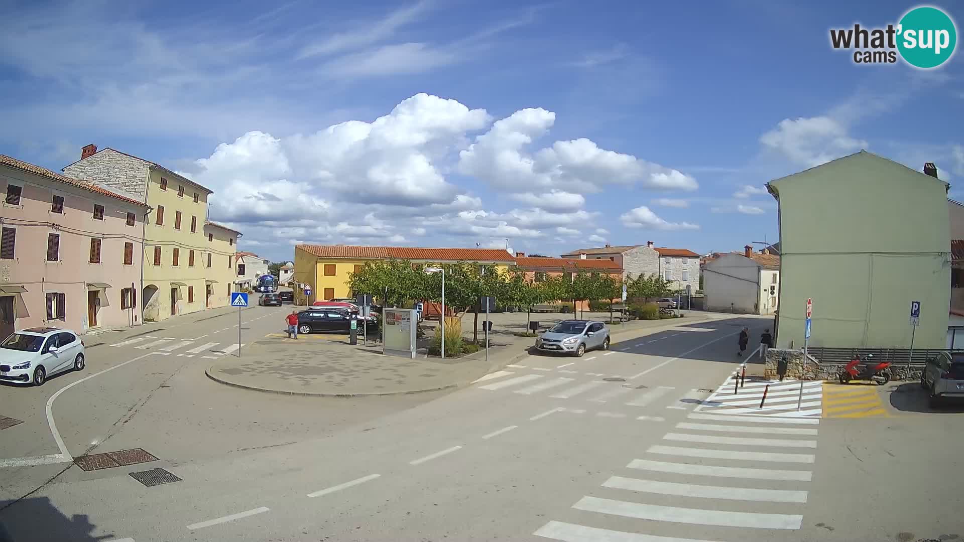 Bale Trg La Musa webcam – Istria – Croatia