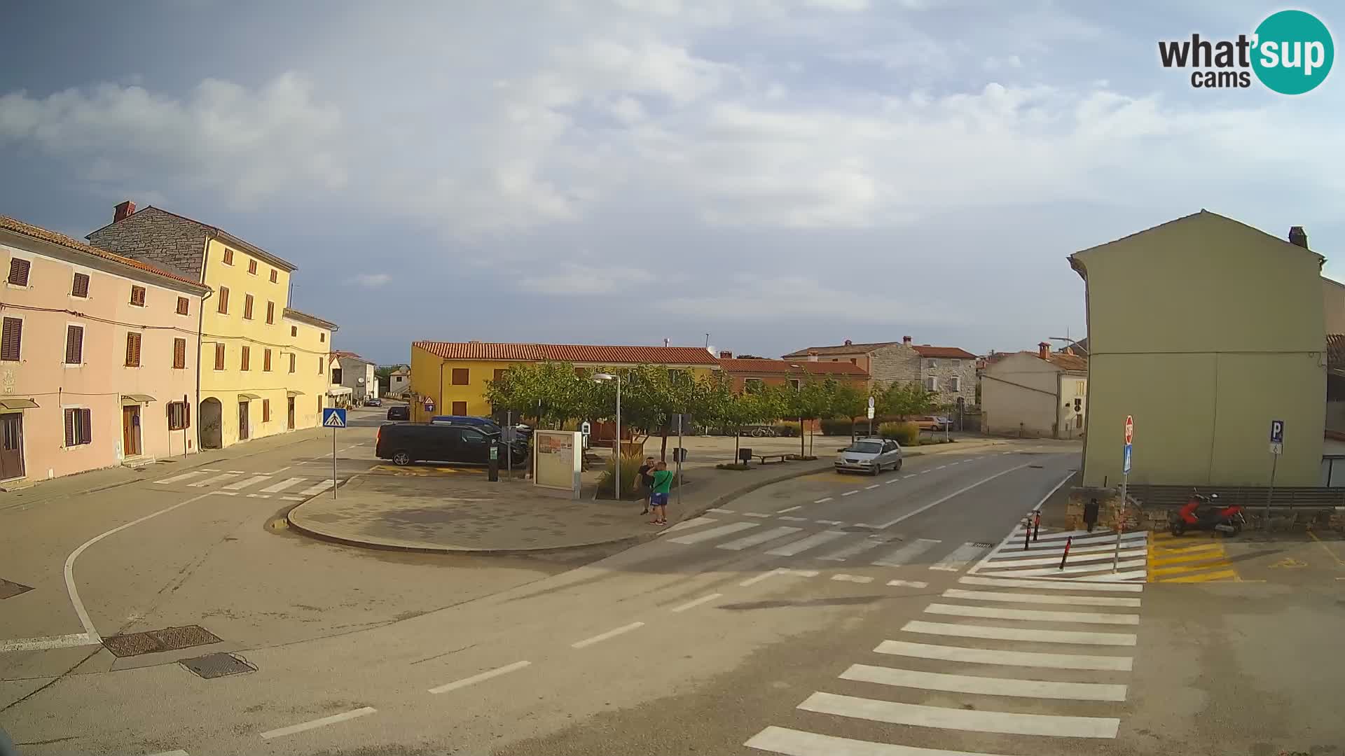 Bale Trg La Musa webcam – Istria – Croatia