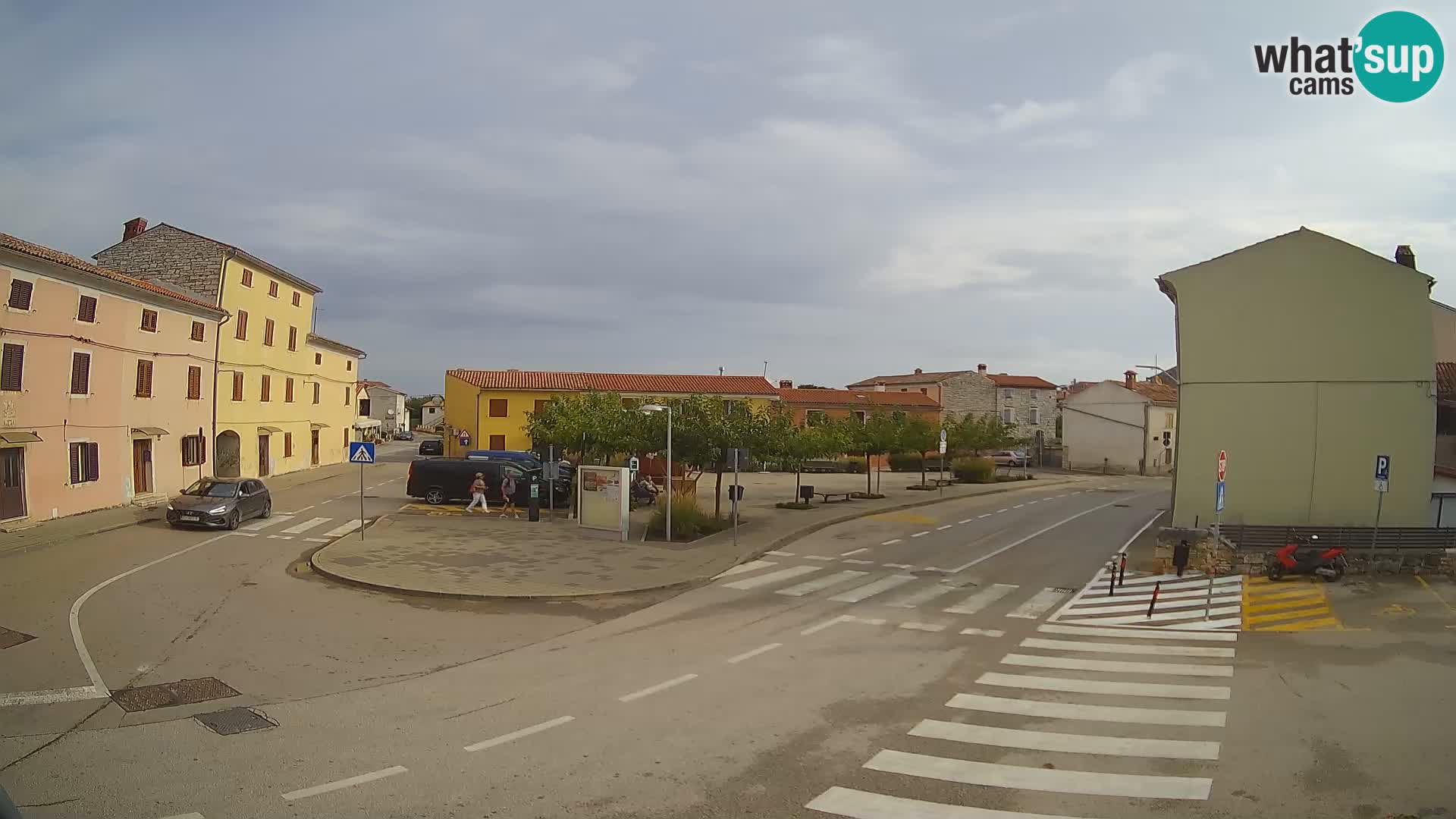 Bale Trg La Musa web kamera – Istra