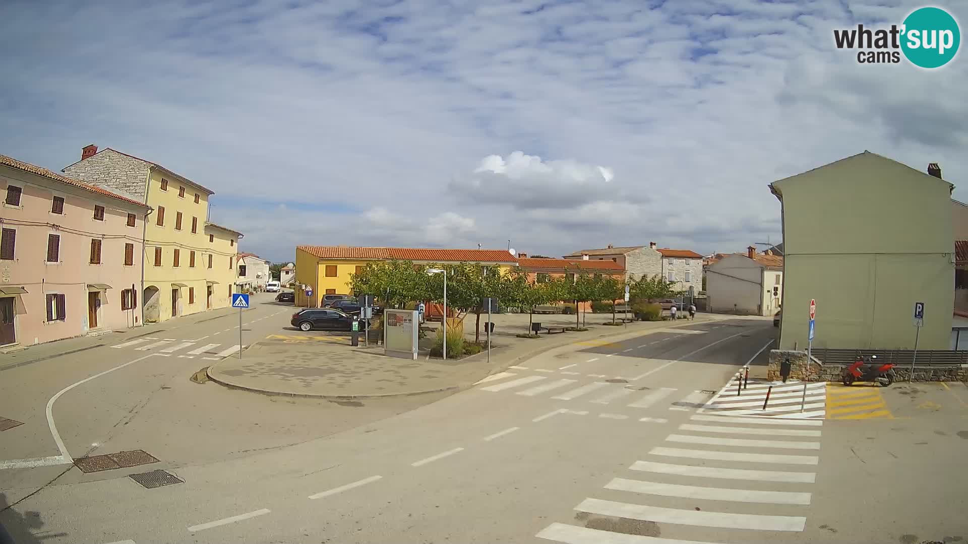 Bale Trg La Musa webcam – Istria – Croatia