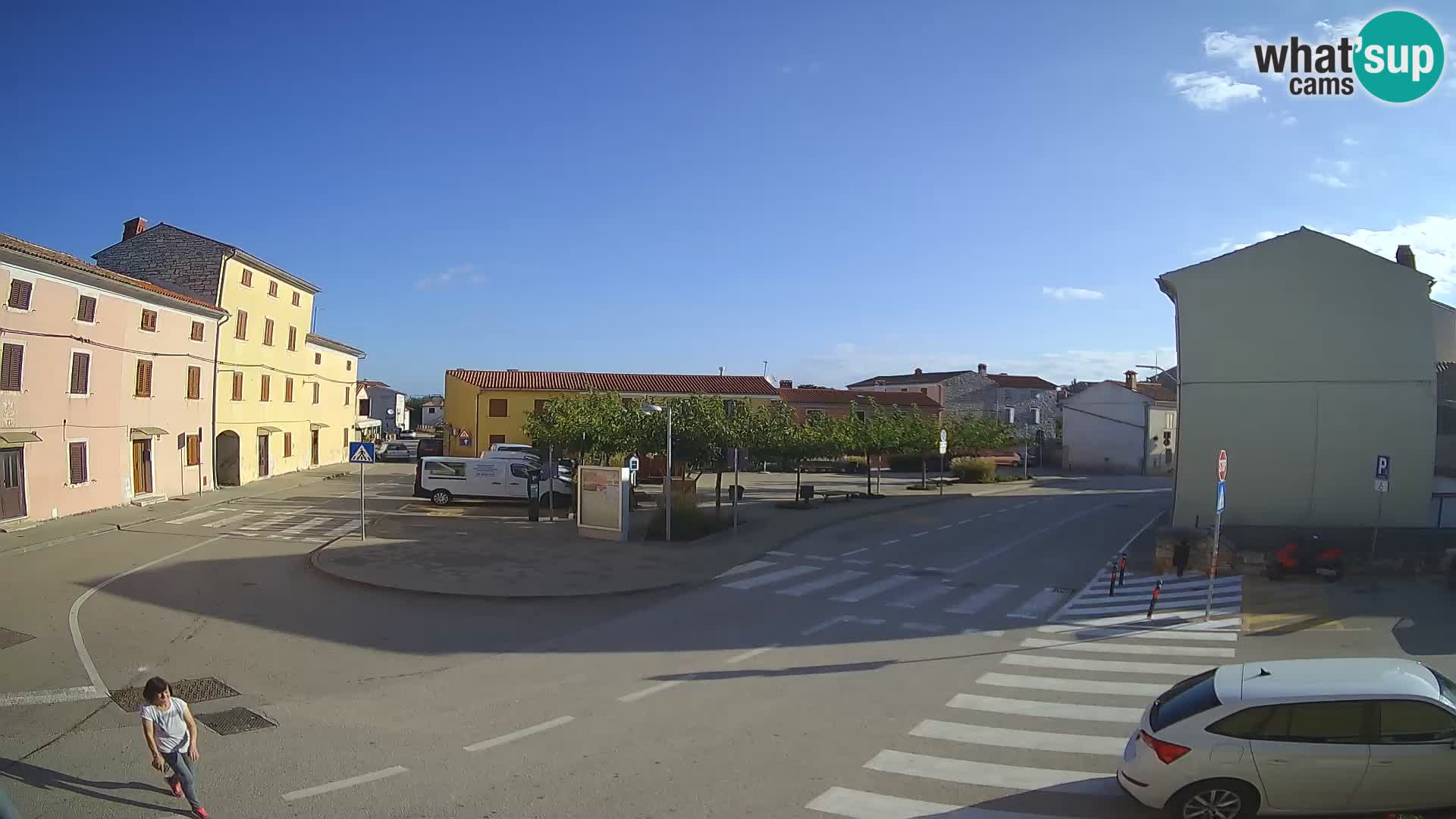 Bale Trg La Musa spletna kamera – Istra – Hrvaška