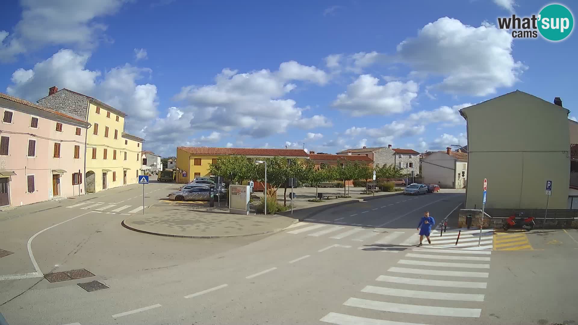 Bale, webcam de la plaza La Musa – Istria – Croacia
