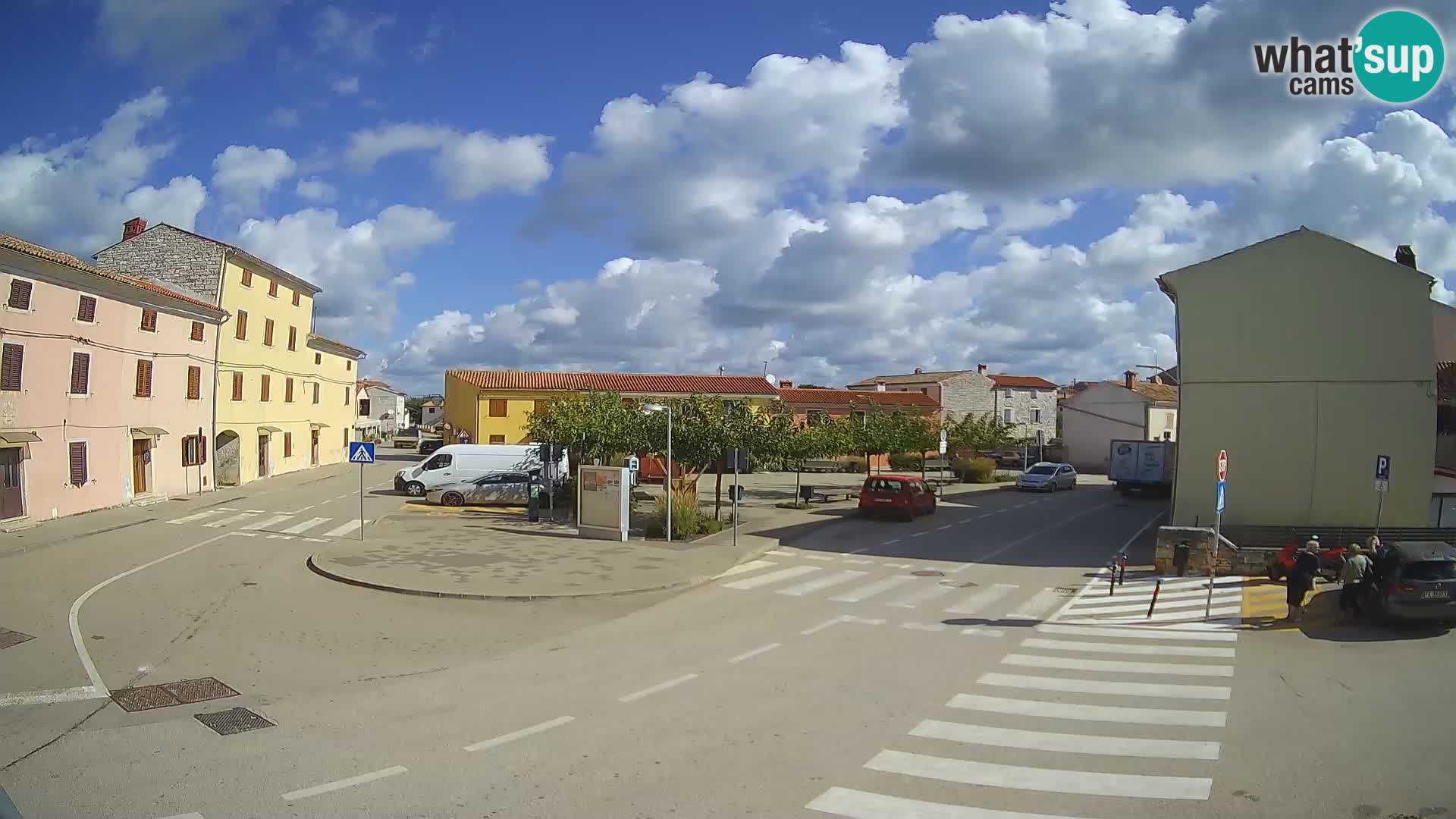 Bale Trg La Musa spletna kamera – Istra – Hrvaška