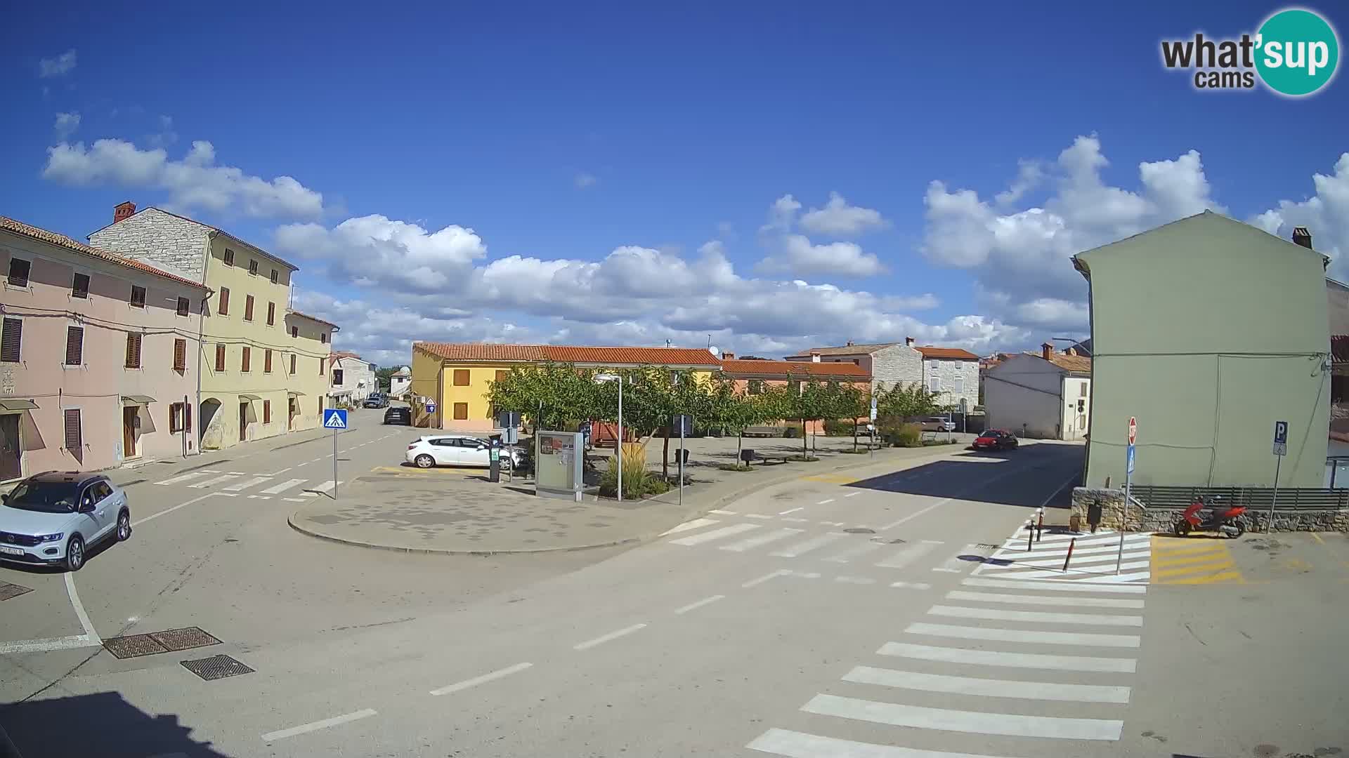 Bale, webcam de la plaza La Musa – Istria – Croacia