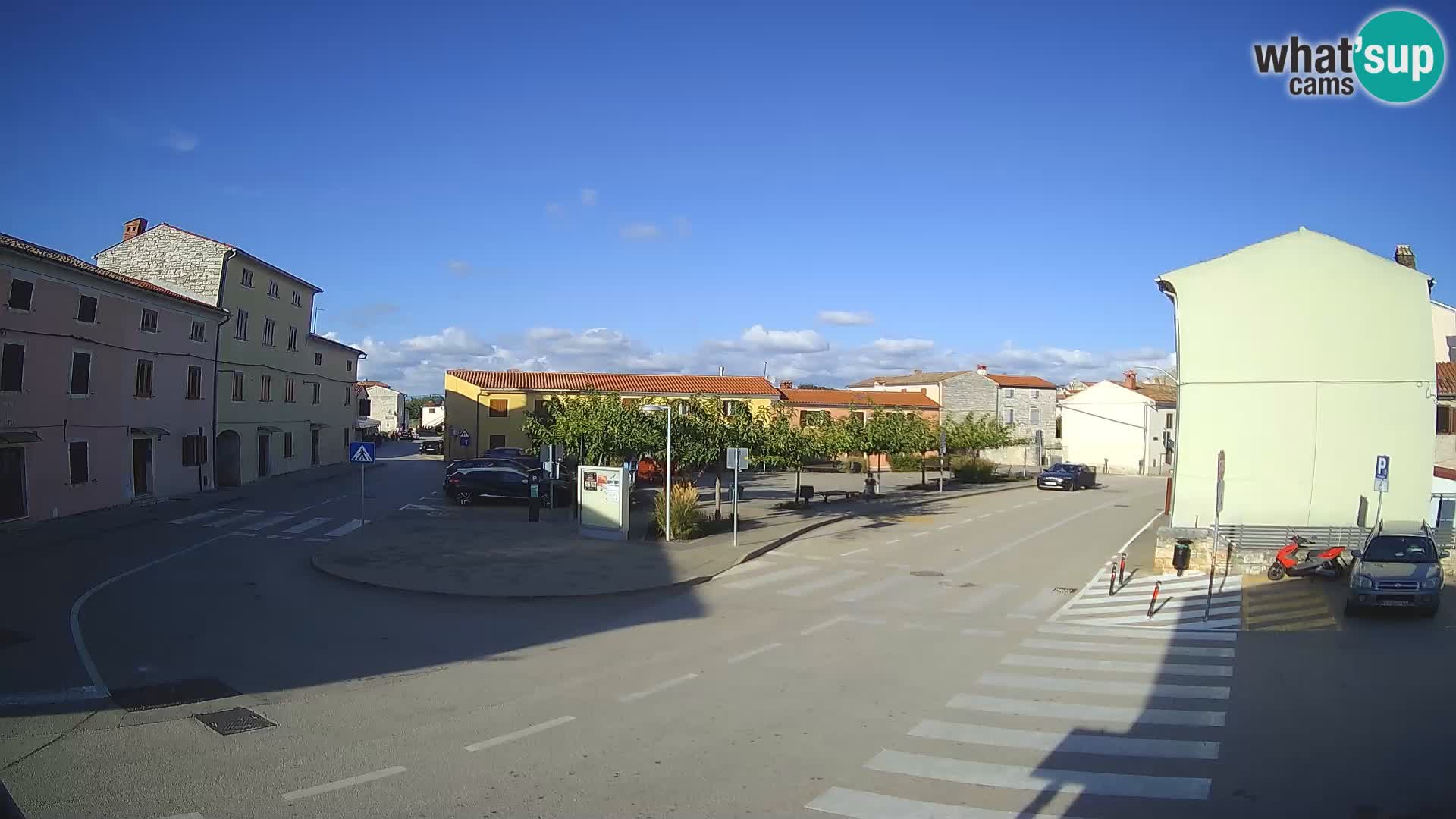 Bale, webcam de la plaza La Musa – Istria – Croacia