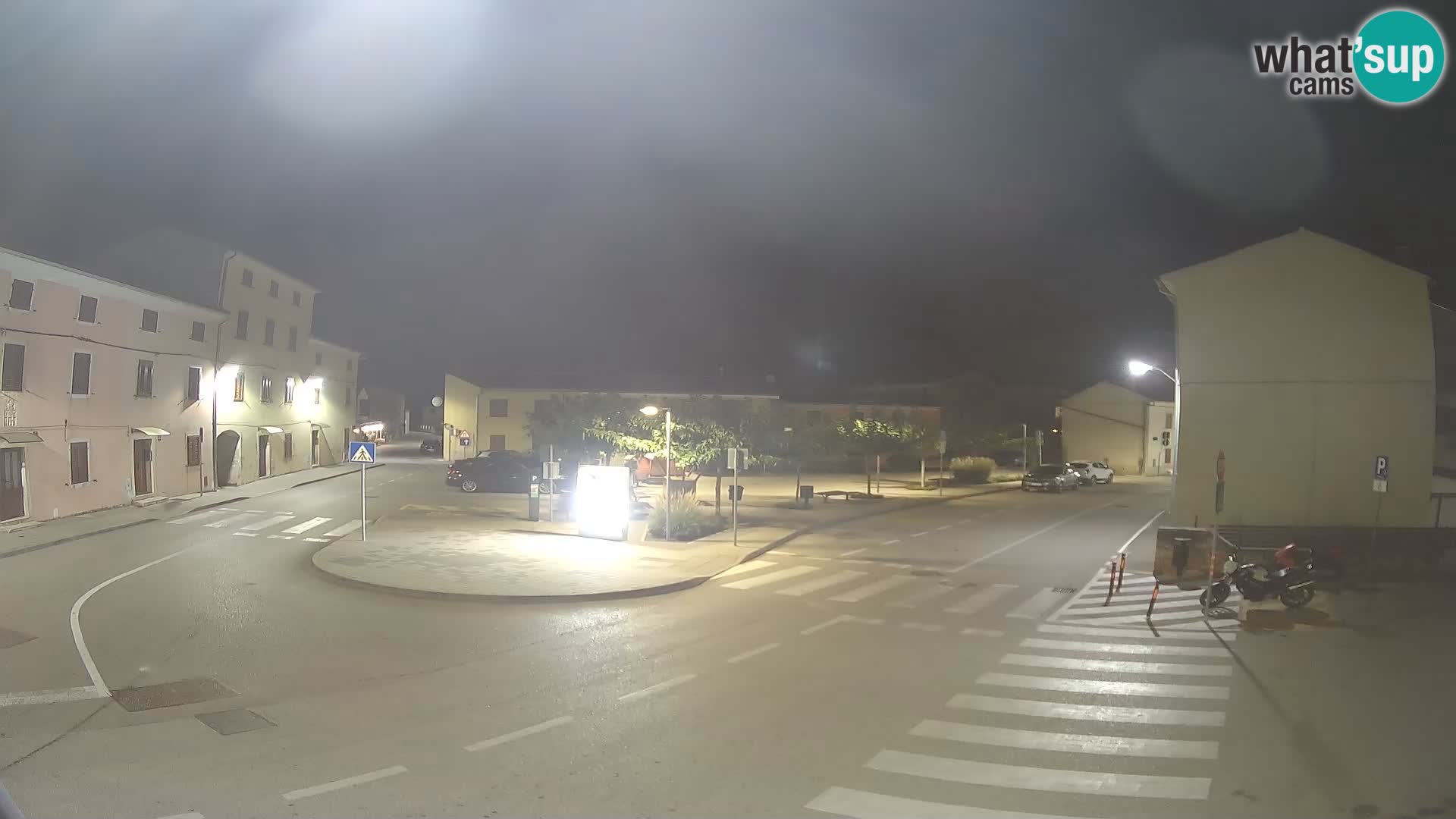 Bale, webcam de la plaza La Musa – Istria – Croacia