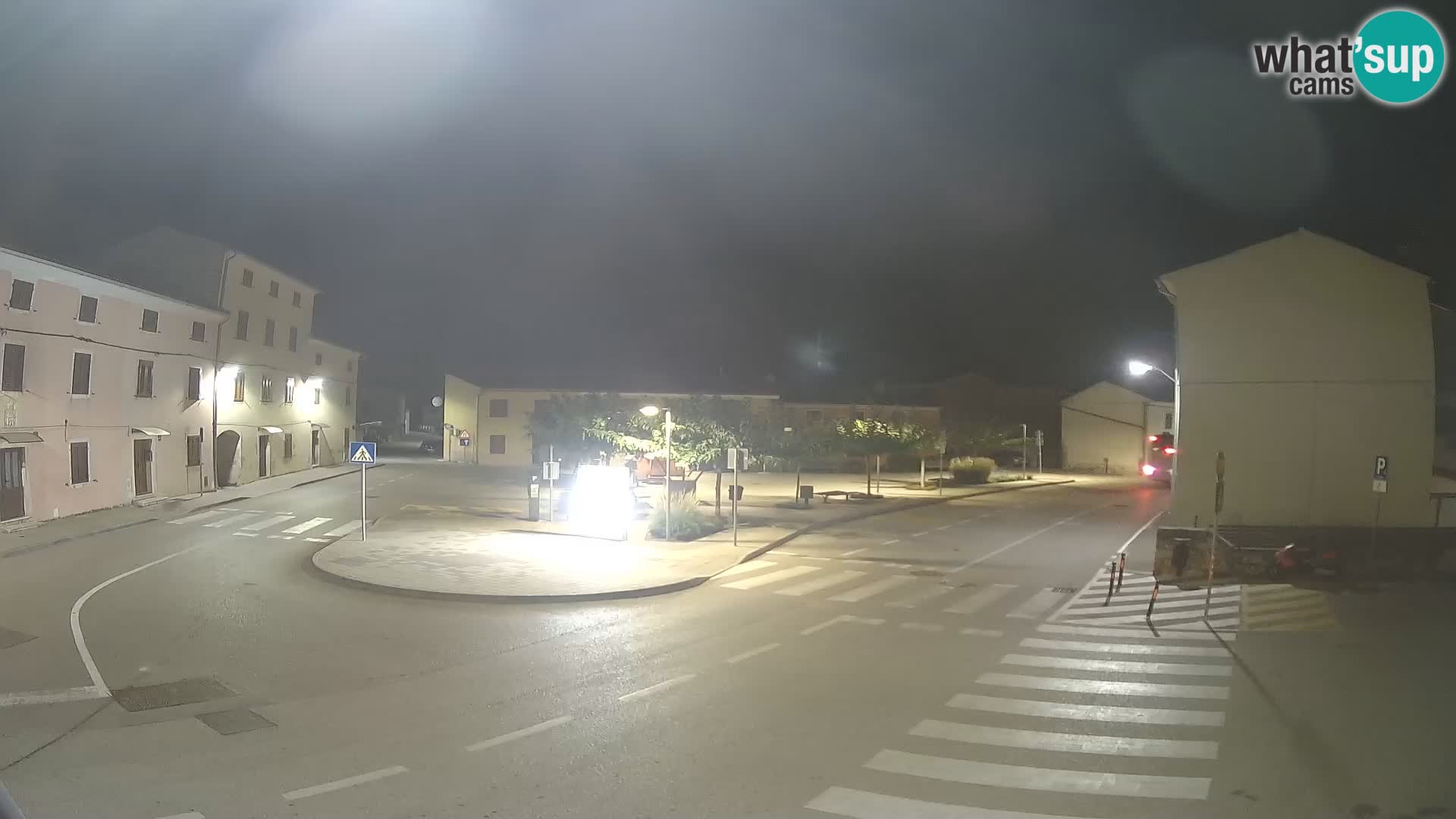 Bale, webcam de la place La Musa – Istrie – Croatie