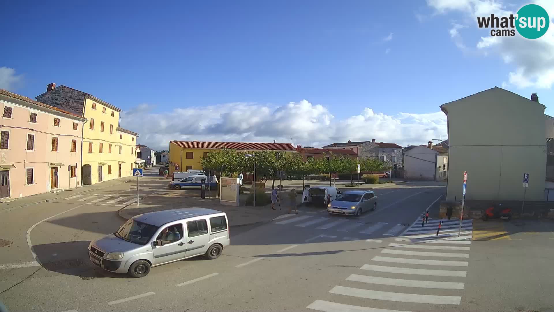 Bale Trg La Musa webcam – Istria – Croatia