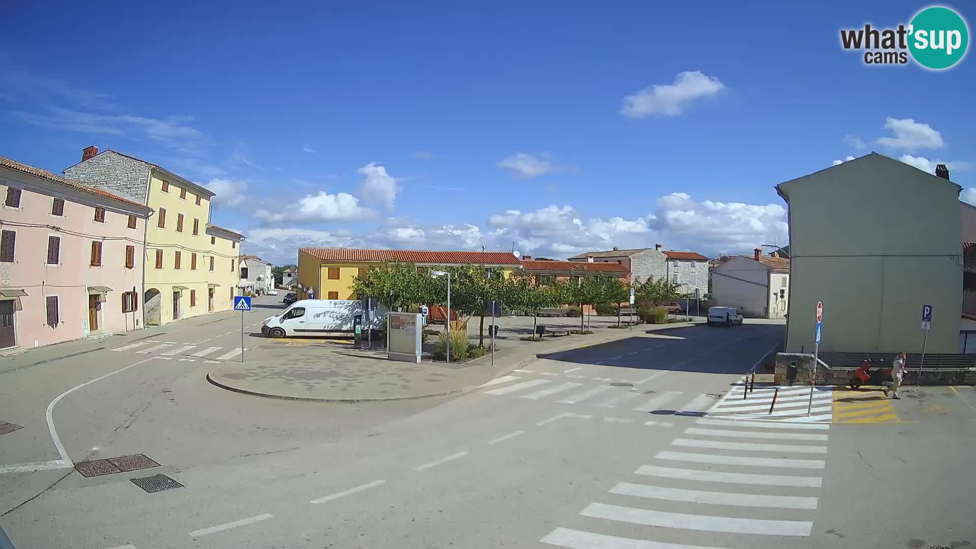 Bale Trg La Musa webcam – Istria – Croatia