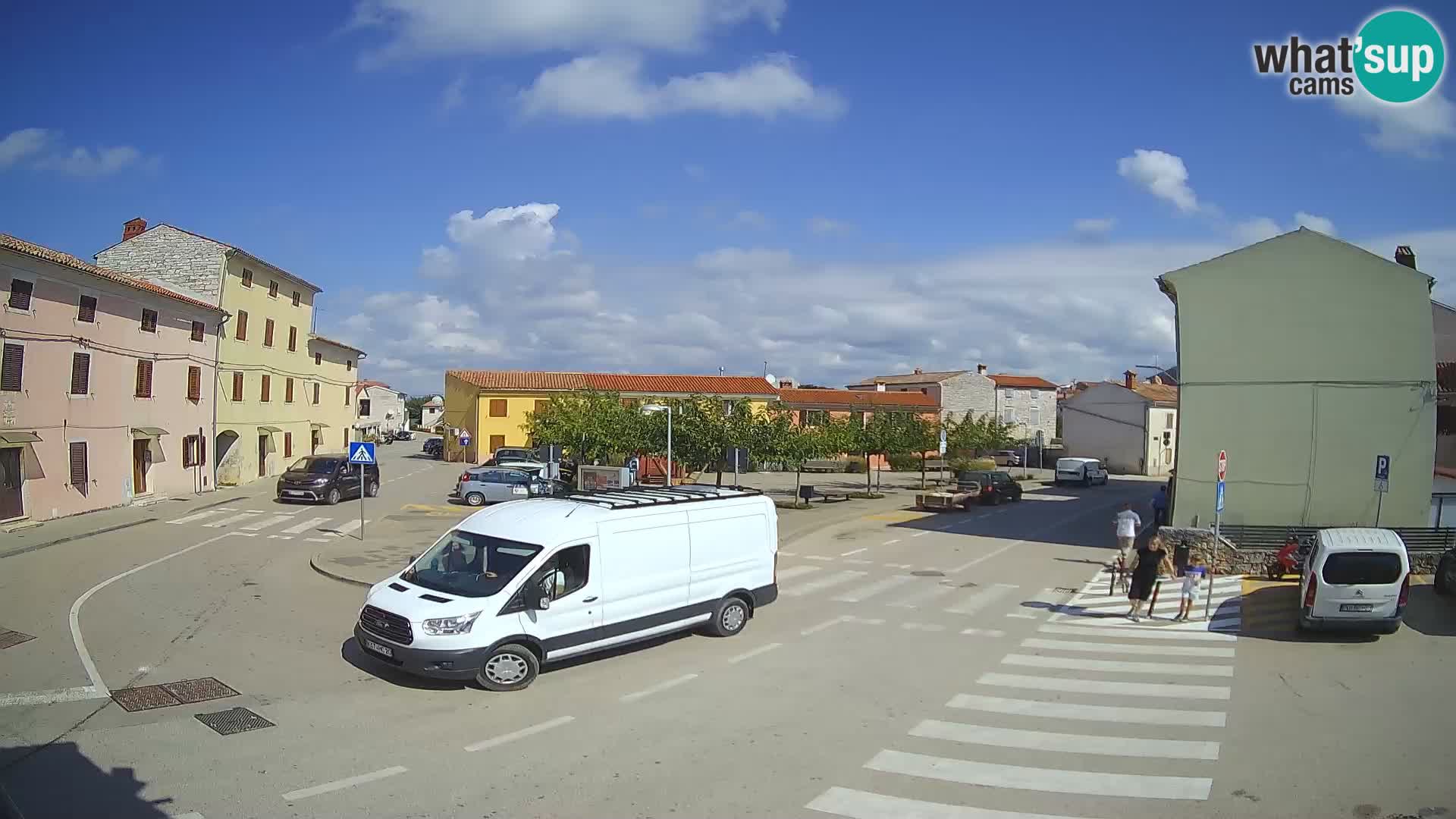 Bale Trg La Musa webcam – Istria – Croatia