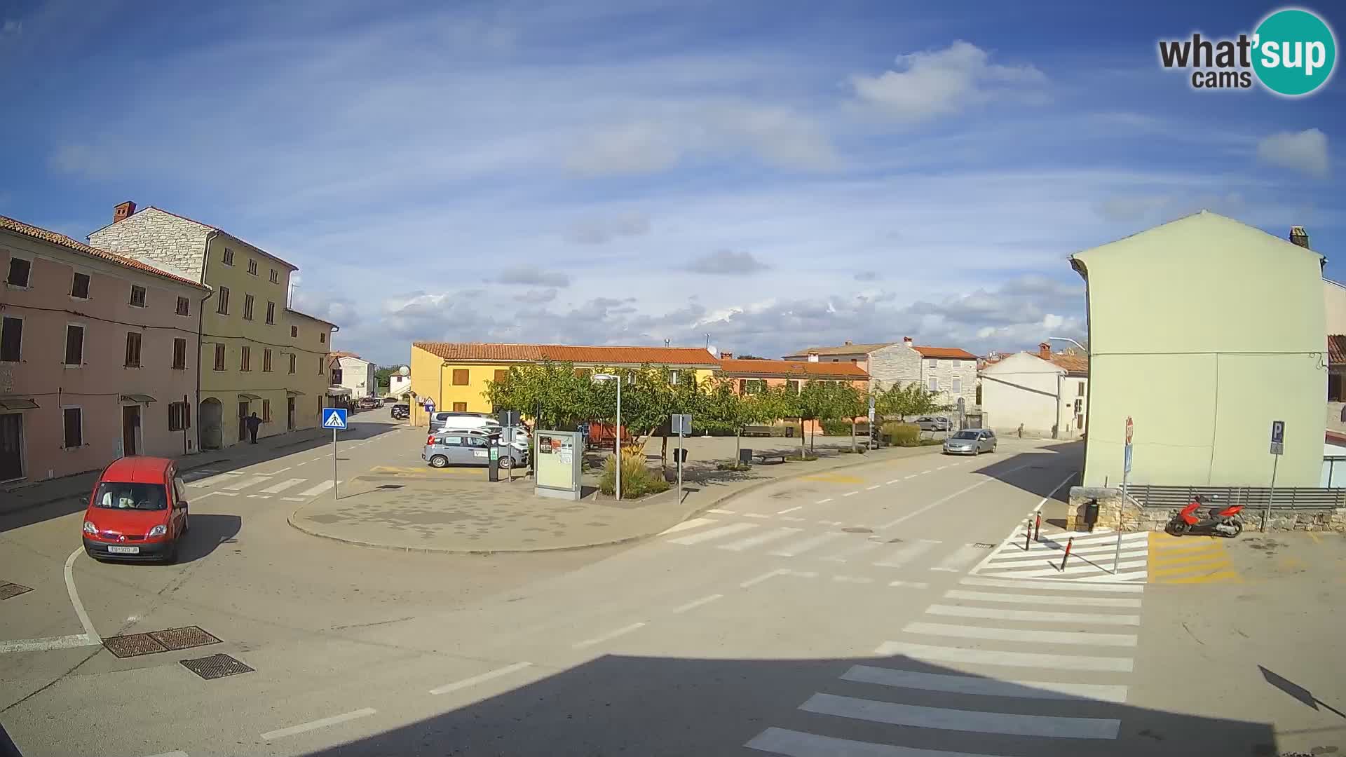 Bale, webcam de la plaza La Musa – Istria – Croacia