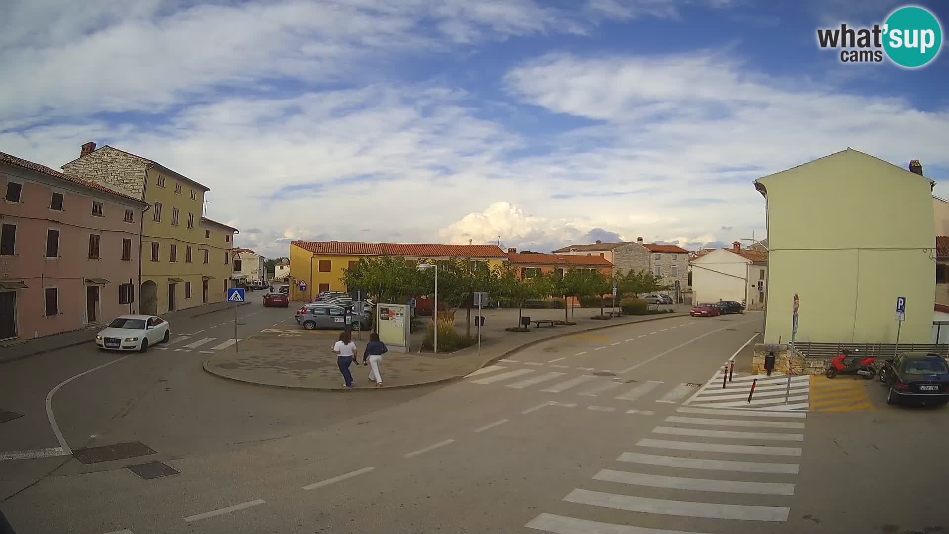 Bale, webcam de la plaza La Musa – Istria – Croacia
