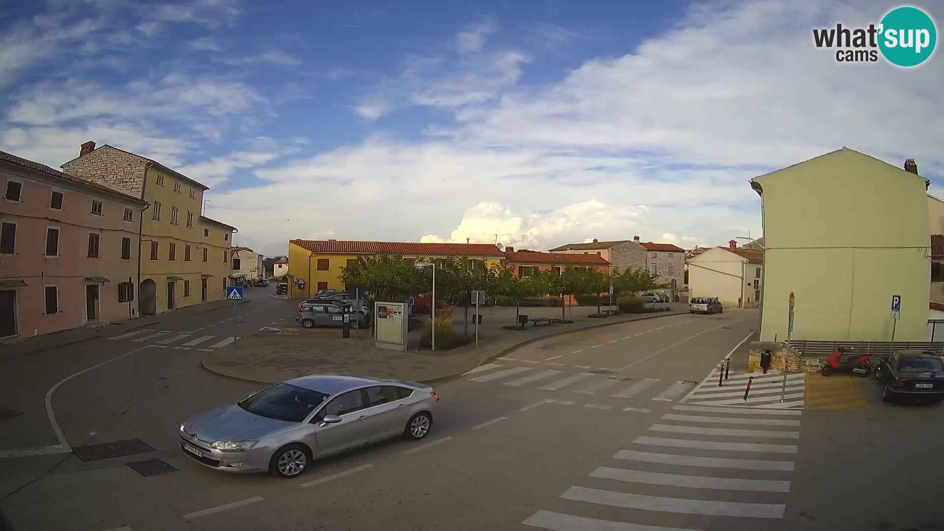 Bale, webcam de la place La Musa – Istrie – Croatie