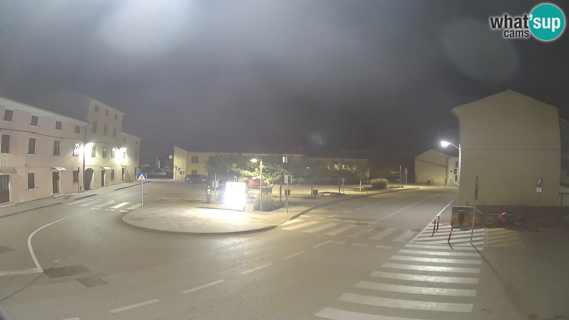 Bale, webcam de la place La Musa – Istrie – Croatie