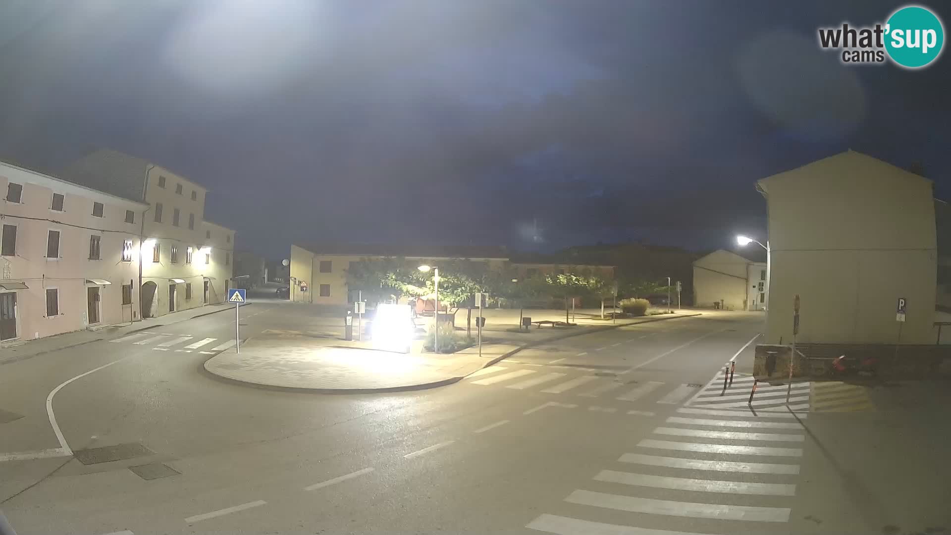Bale, webcam de la place La Musa – Istrie – Croatie