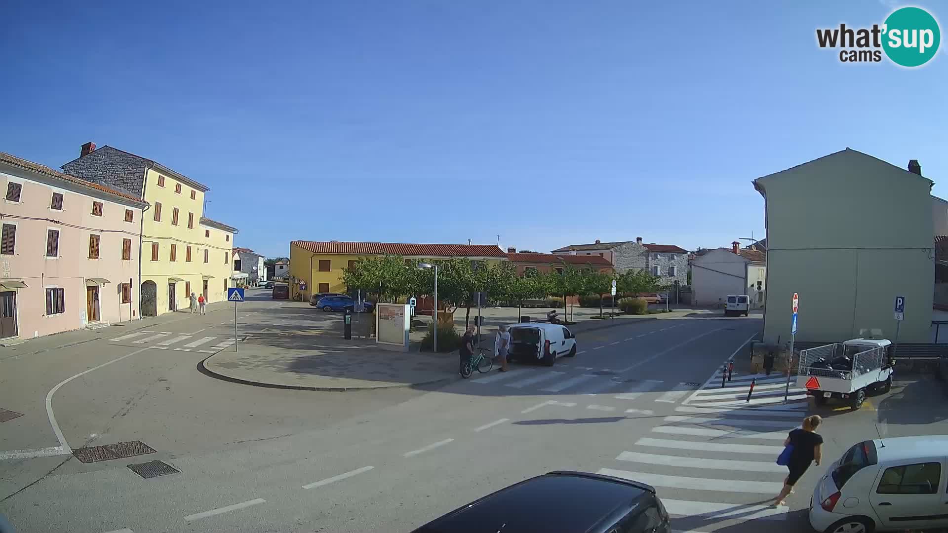 Bale Trg La Musa spletna kamera – Istra – Hrvaška