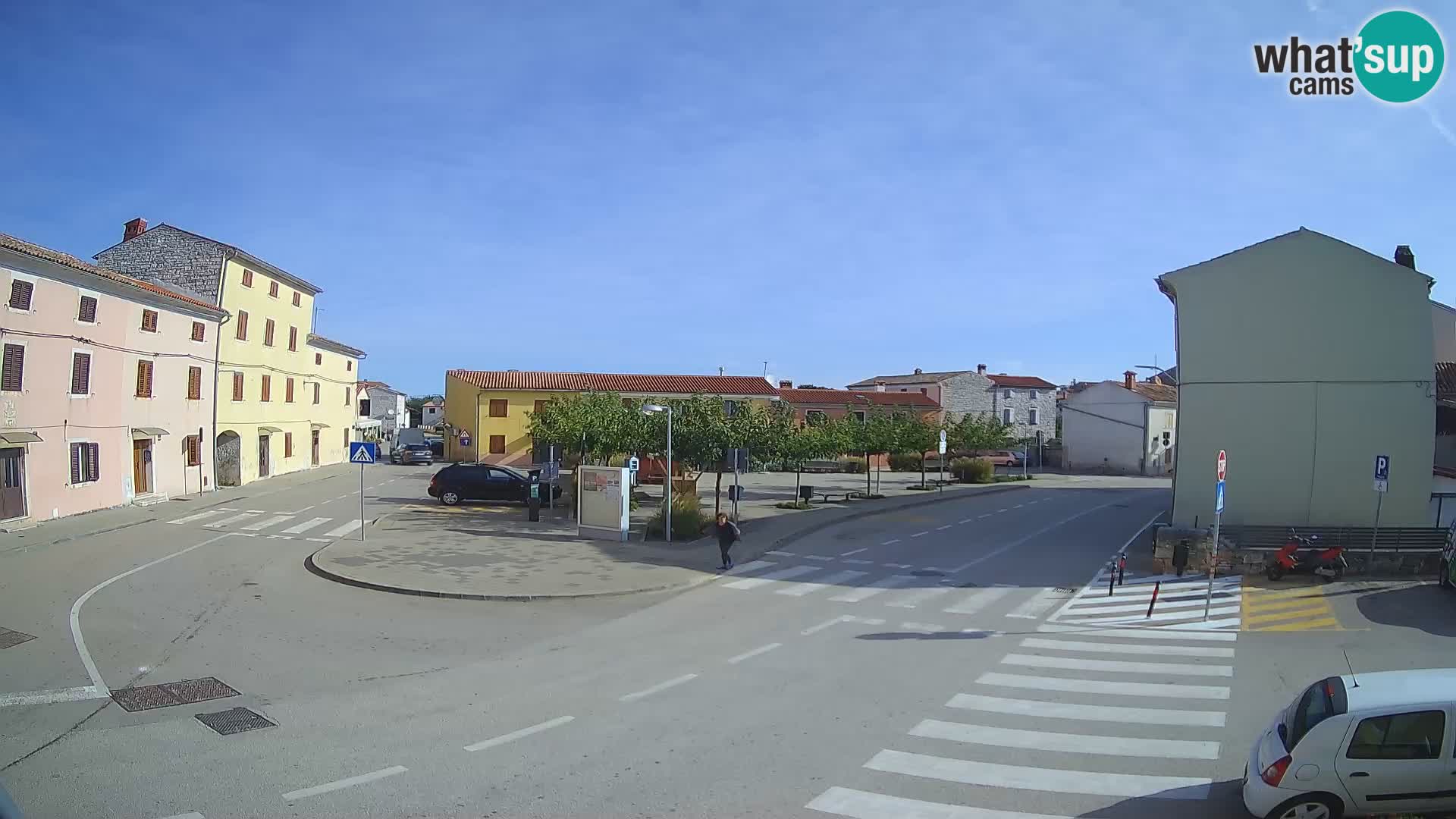 Bale, webcam de la plaza La Musa – Istria – Croacia