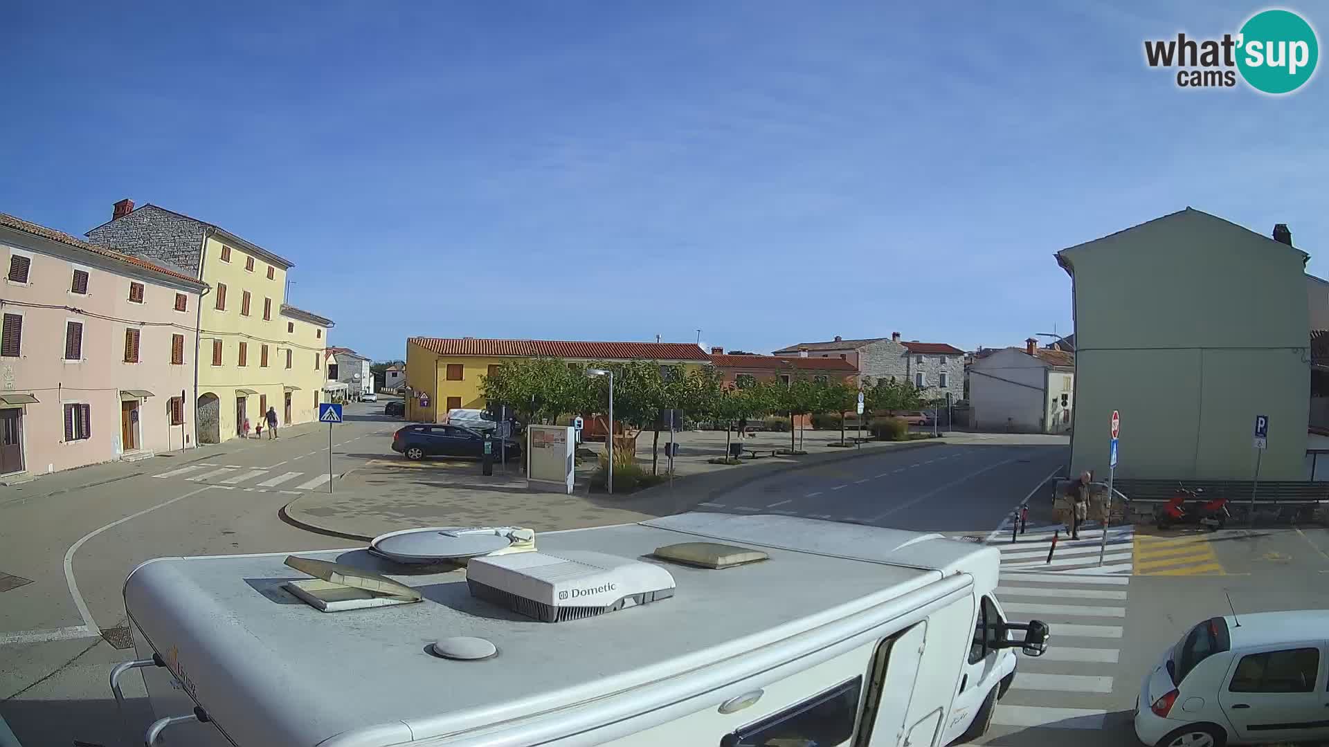 Bale Trg La Musa webcam – Istria – Croatia