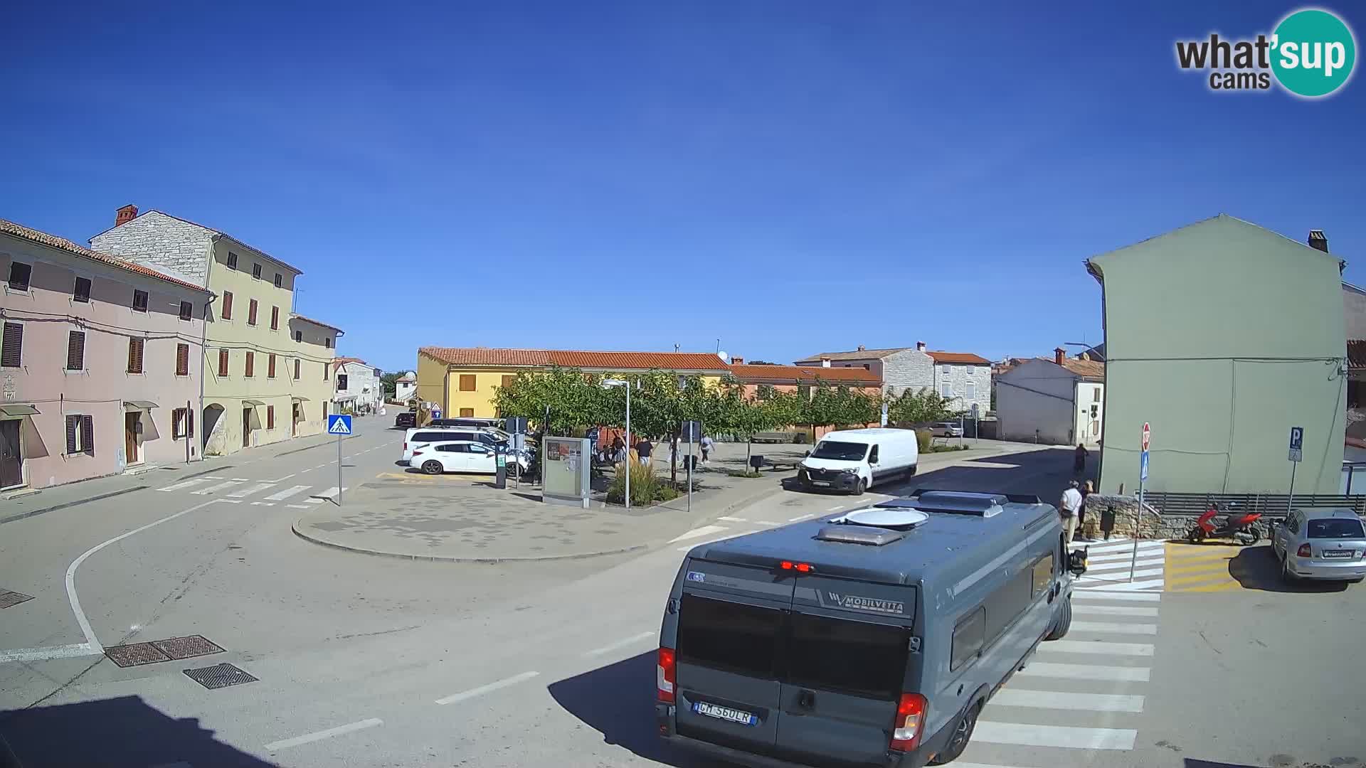 Bale Trg La Musa spletna kamera – Istra – Hrvaška