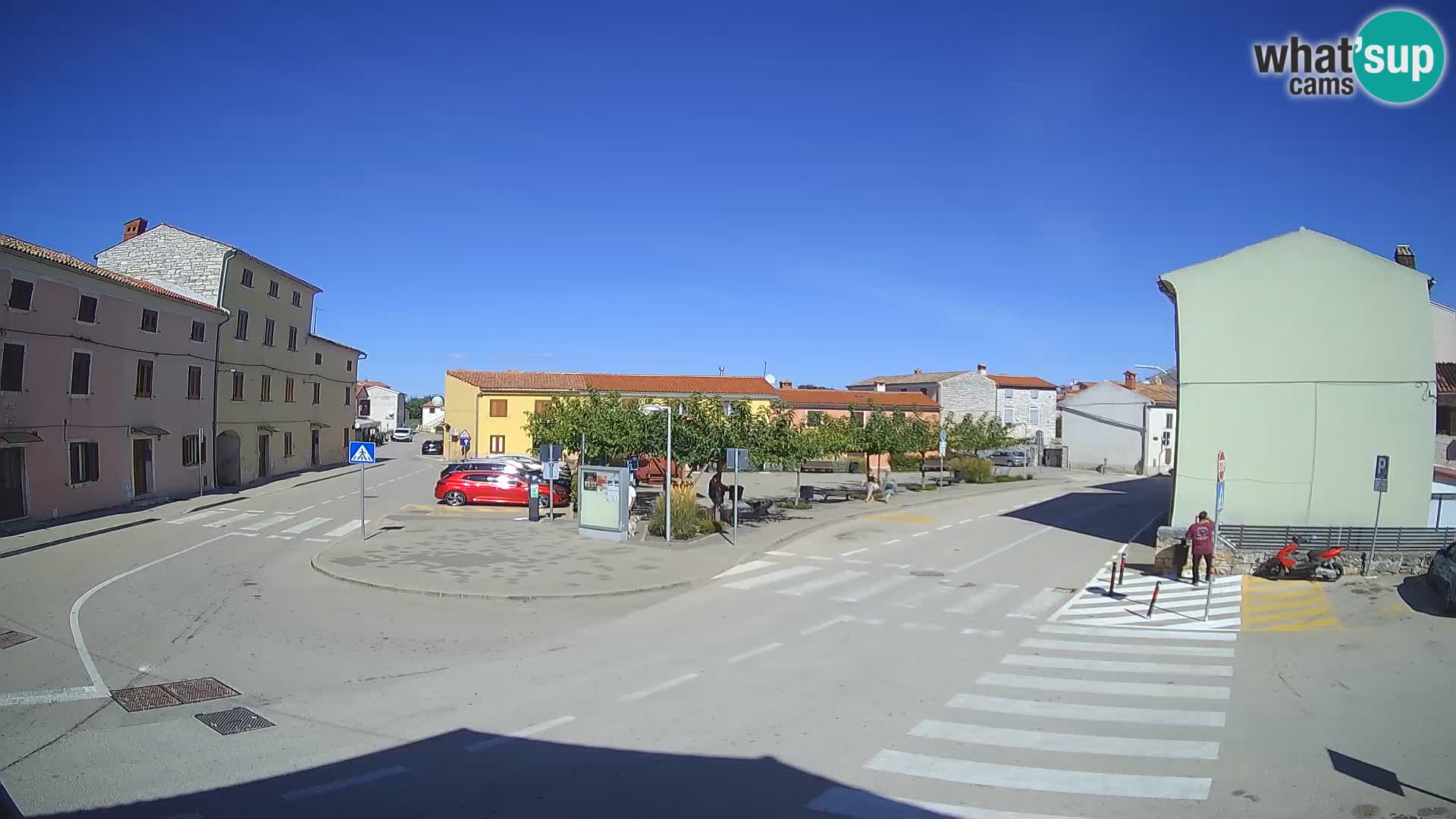 Webcam Valle, piazza La Musa – Istria – Croazia